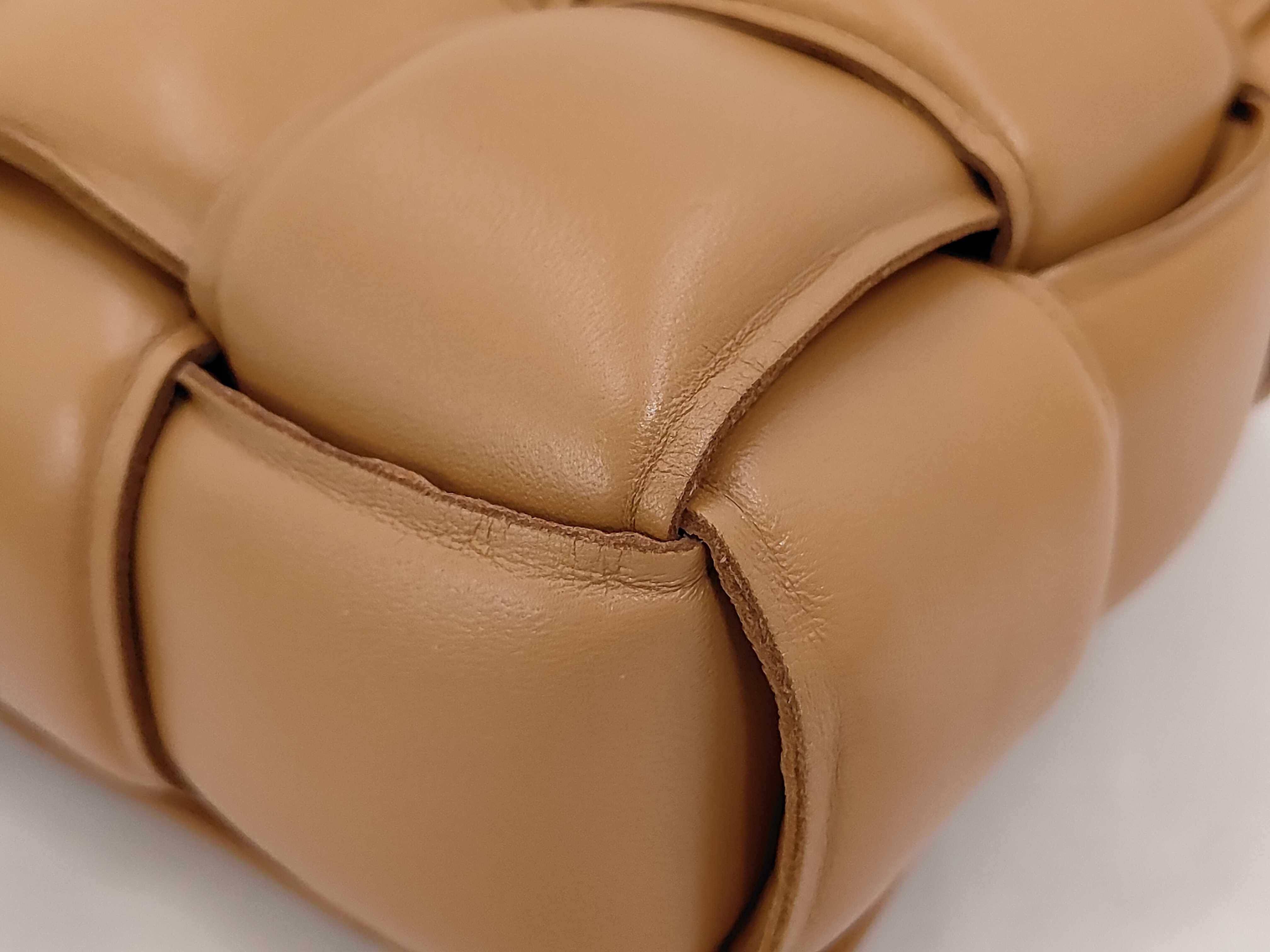 Intrecciato Padded Cassette Shoulder Bag — view 3
