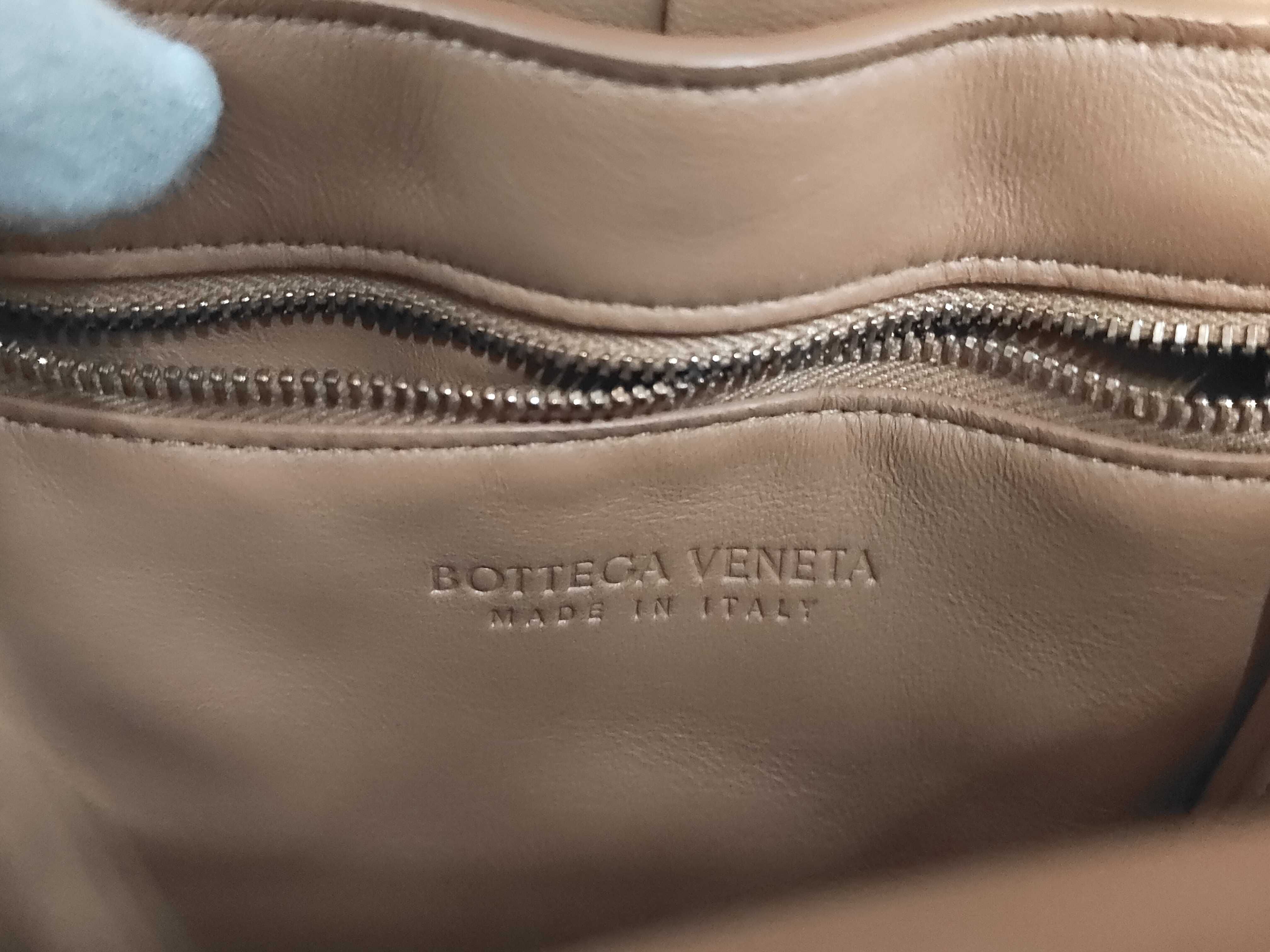 Intrecciato Padded Cassette Shoulder Bag — view 10