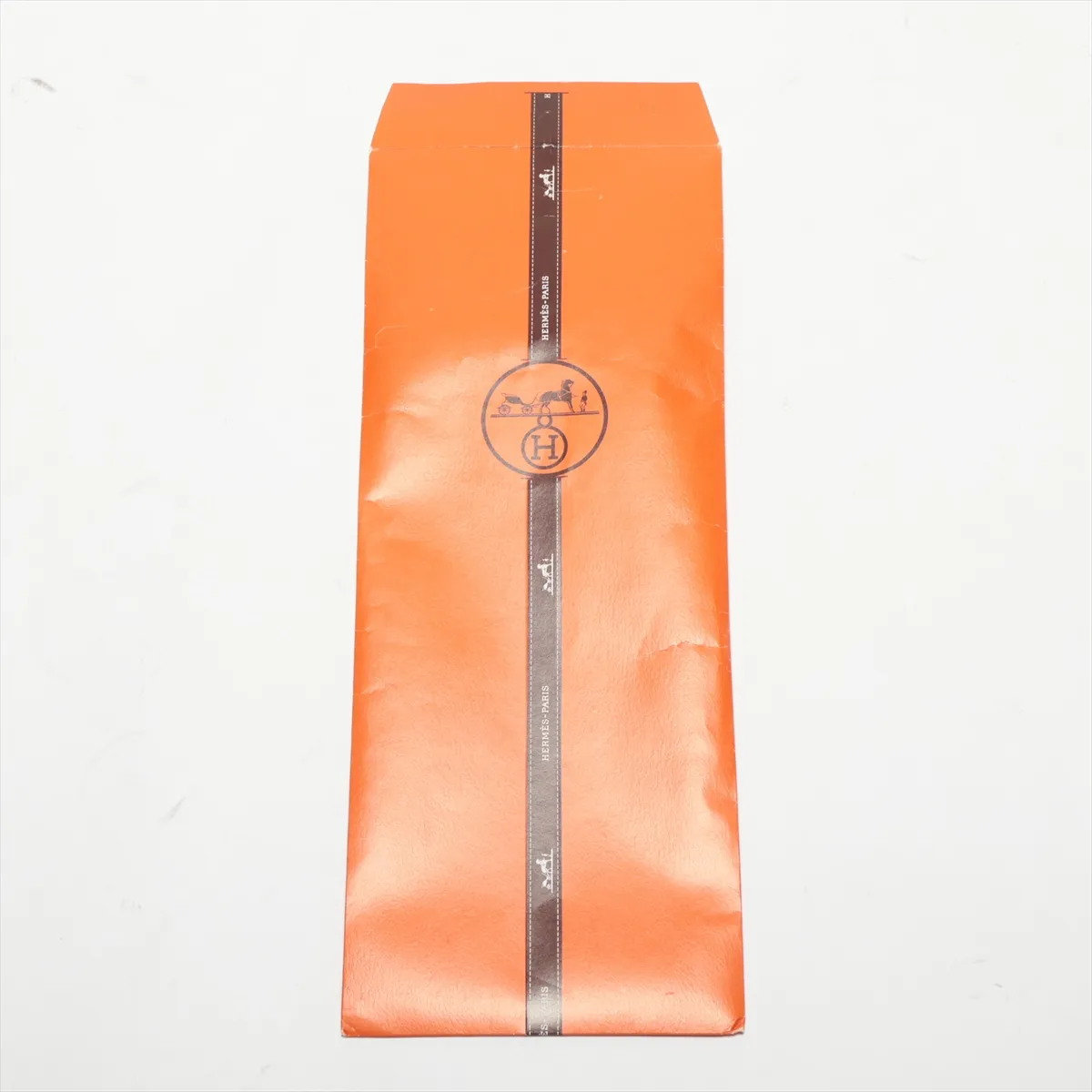 Carre 90 LES TAMBOURS Tambour Drum Scarf Silk Brown — view 7