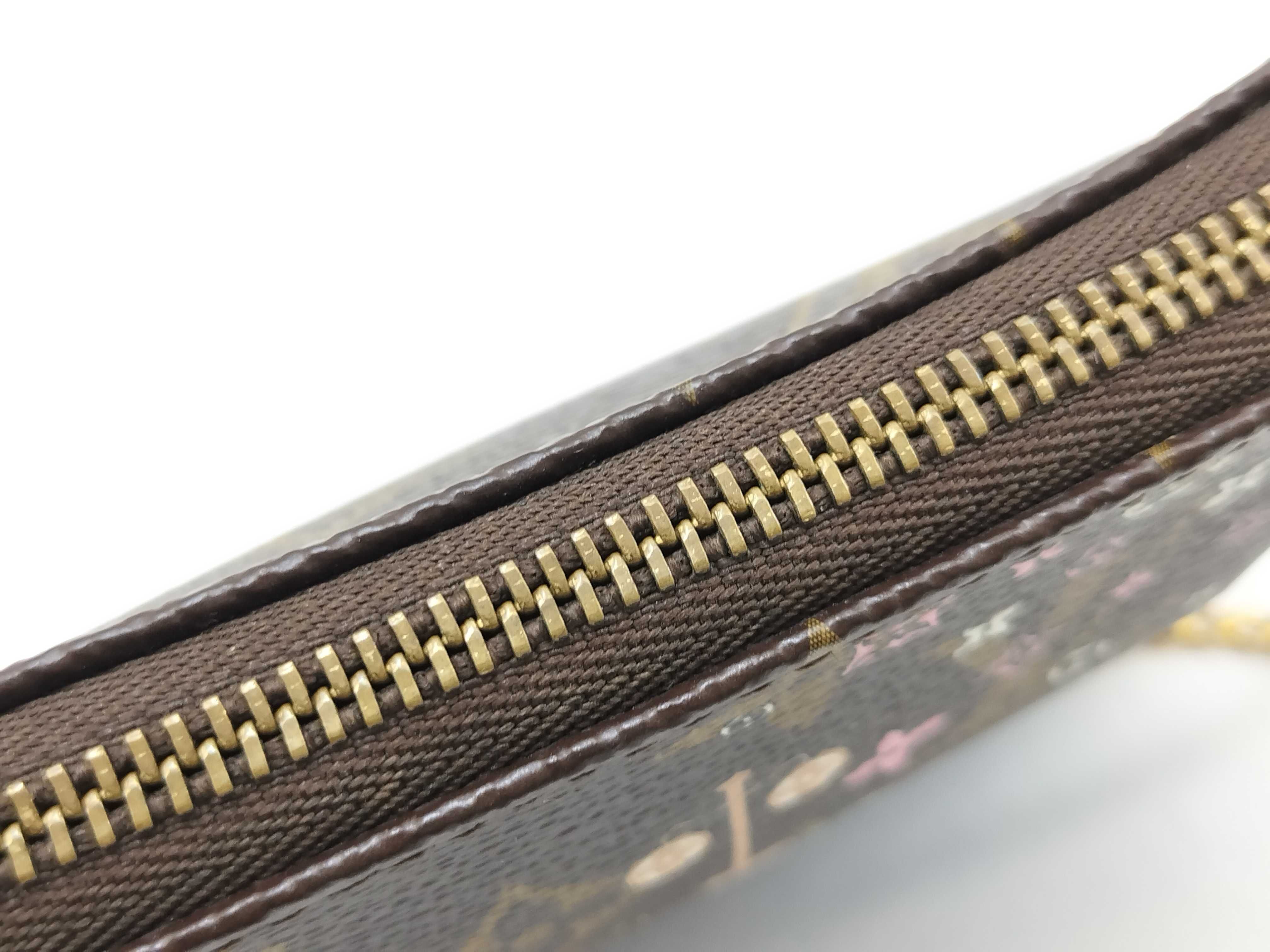 Monogram Louis Vuitton Mini Pouch Shoulder Bag Pouch — view 11