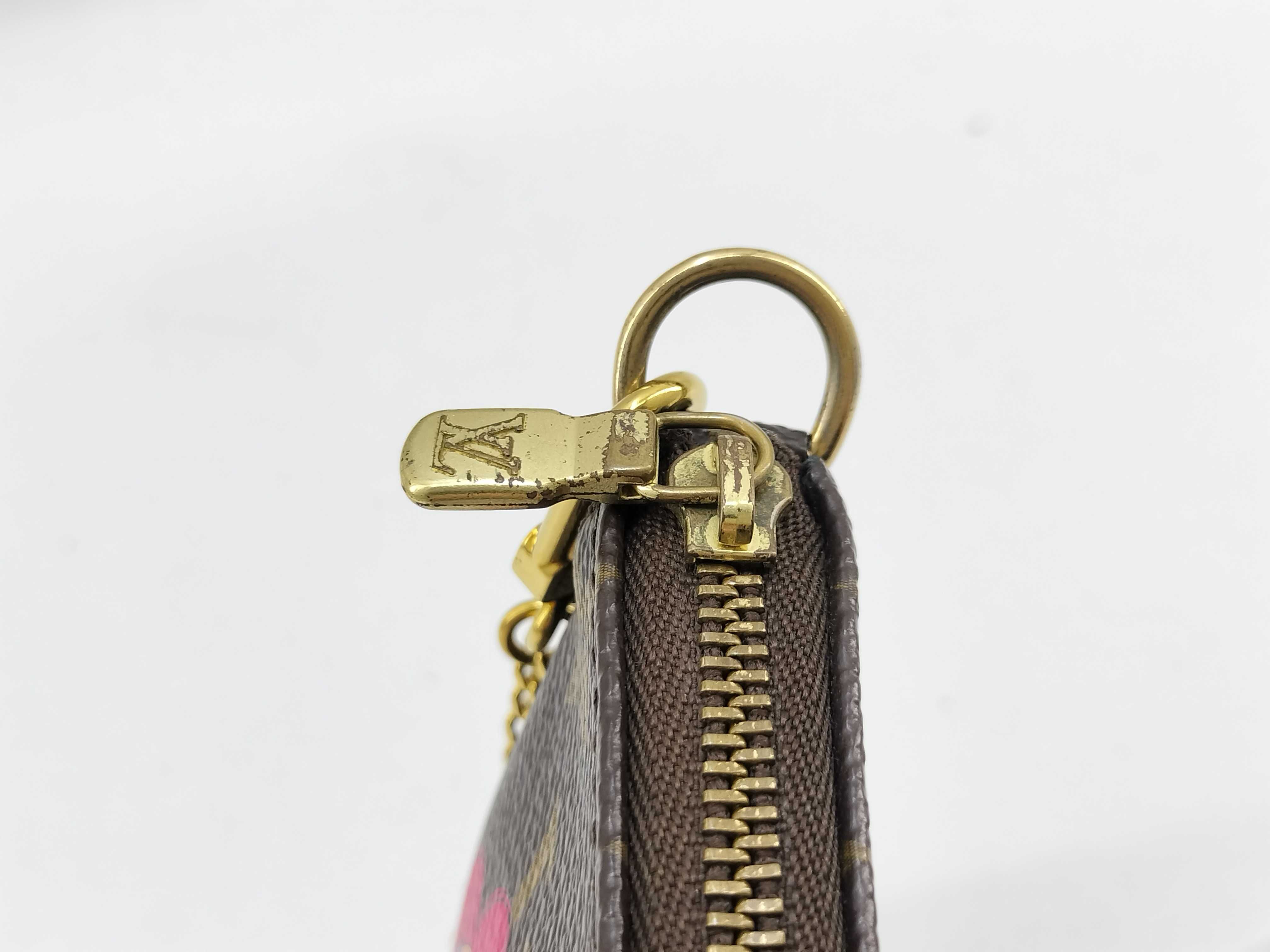 Monogram Louis Vuitton Mini Pouch Shoulder Bag Pouch — view 12