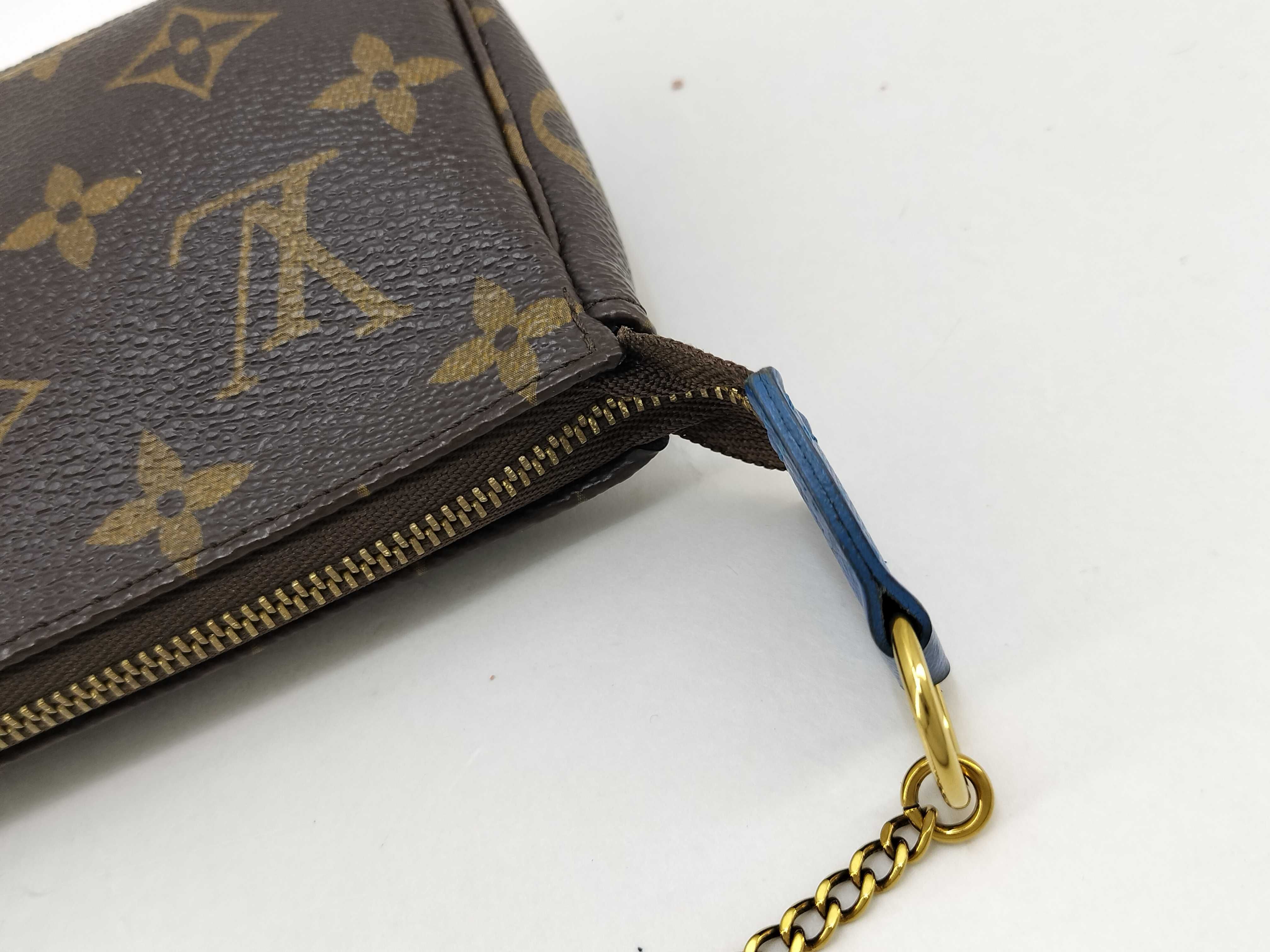 Monogram Louis Vuitton Mini Pouch Shoulder Bag Pouch — view 8