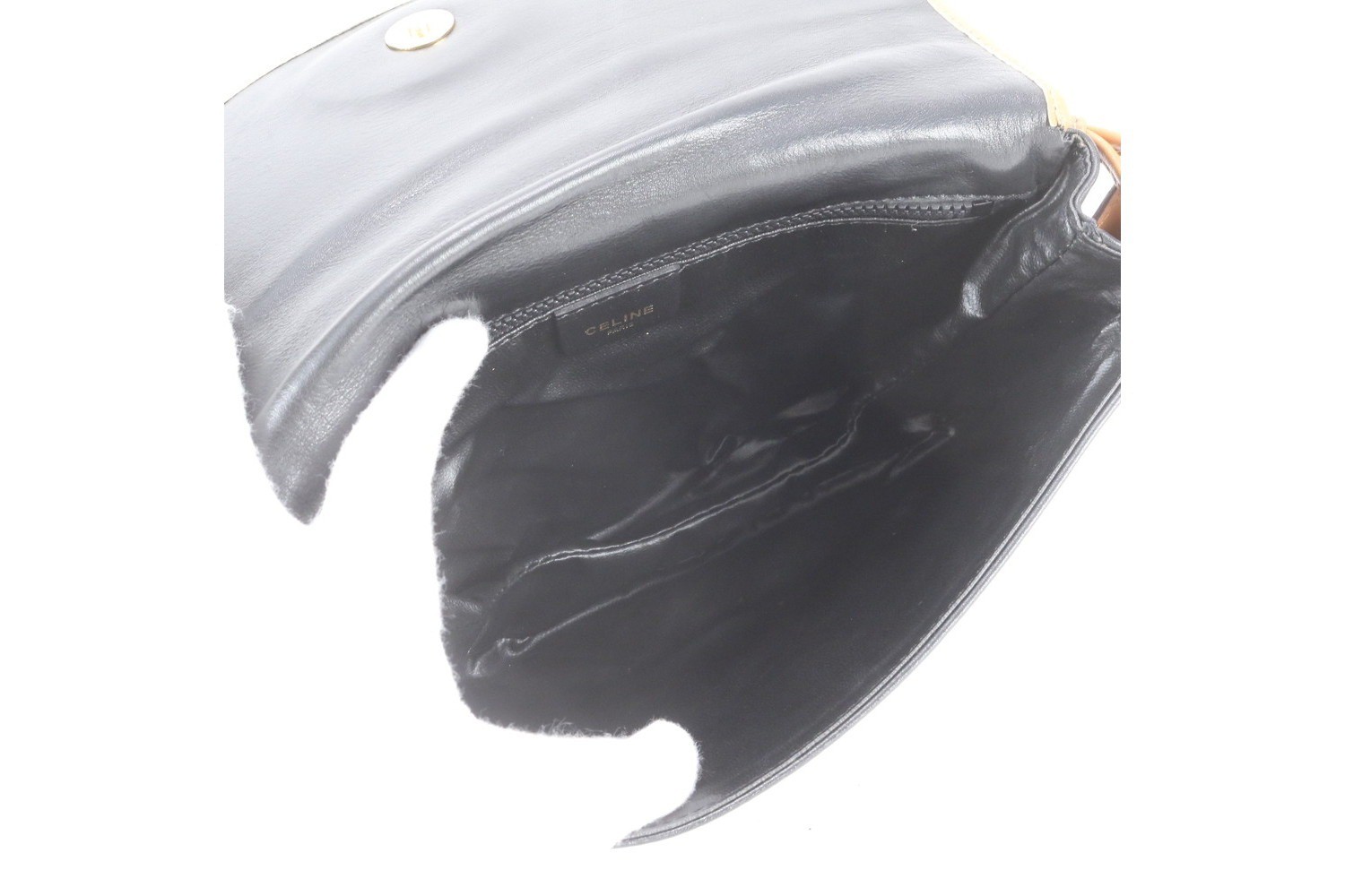 Triomphe Leather Shoulder Bag, Crossbody Bag — view 7