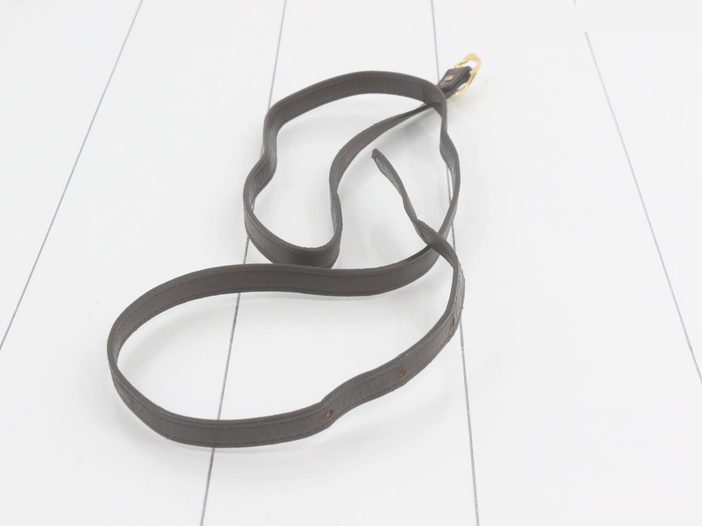 Shoulder bag, brown, embossed lizard leather — view 7