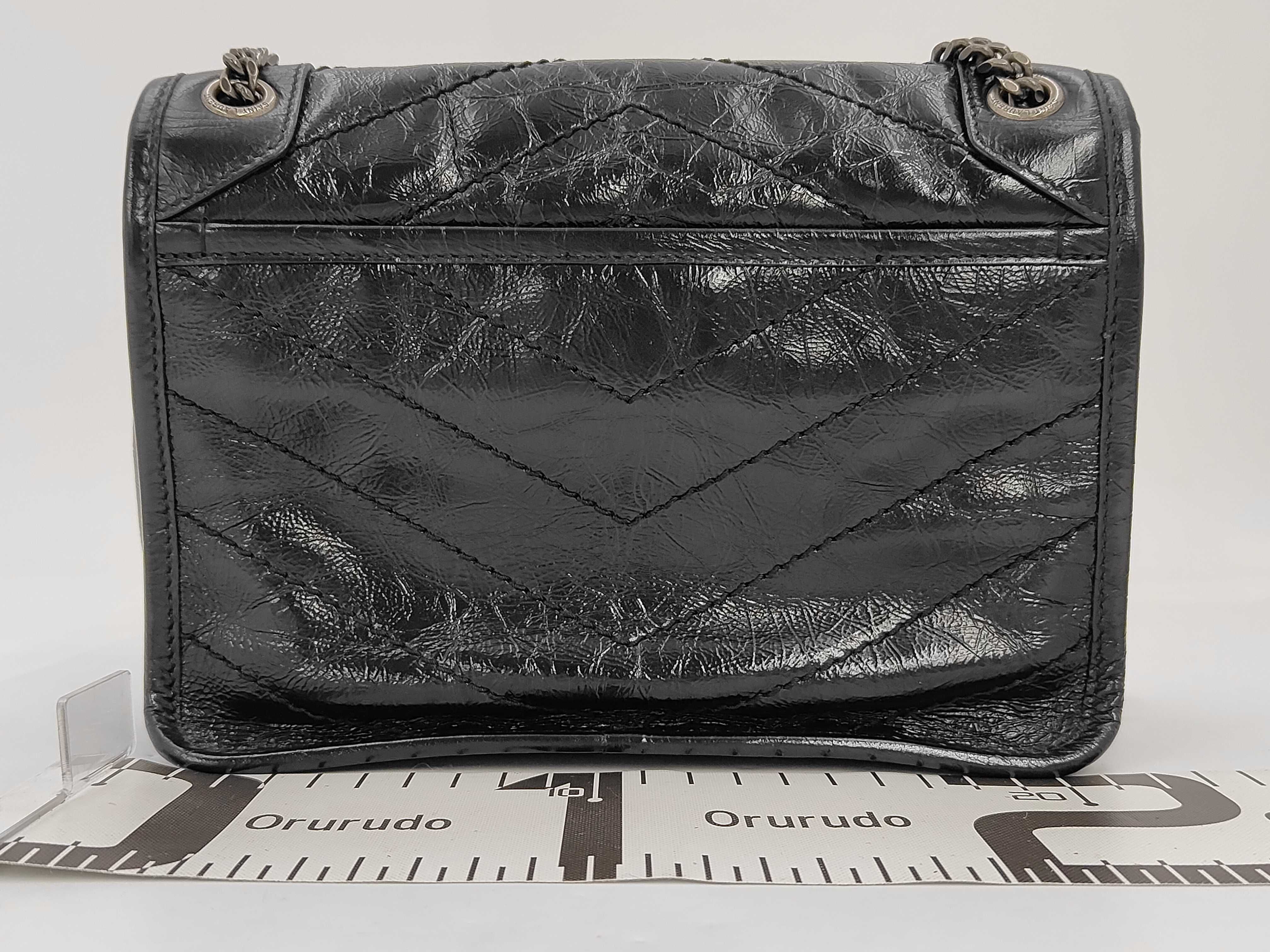 Paris Niki Leather Chain Shoulder Bag — view 2