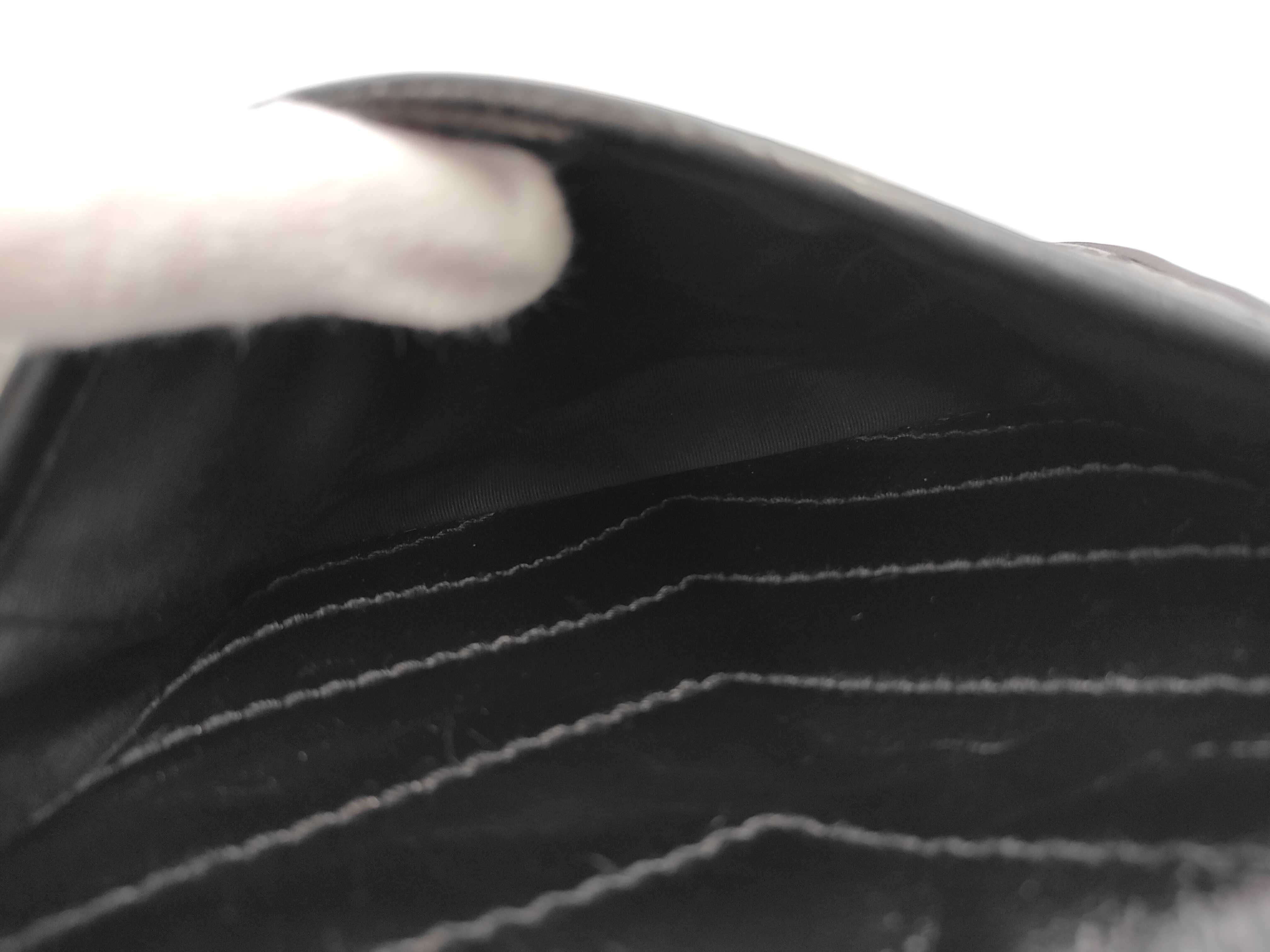 Paris Niki Leather Chain Shoulder Bag — view 12