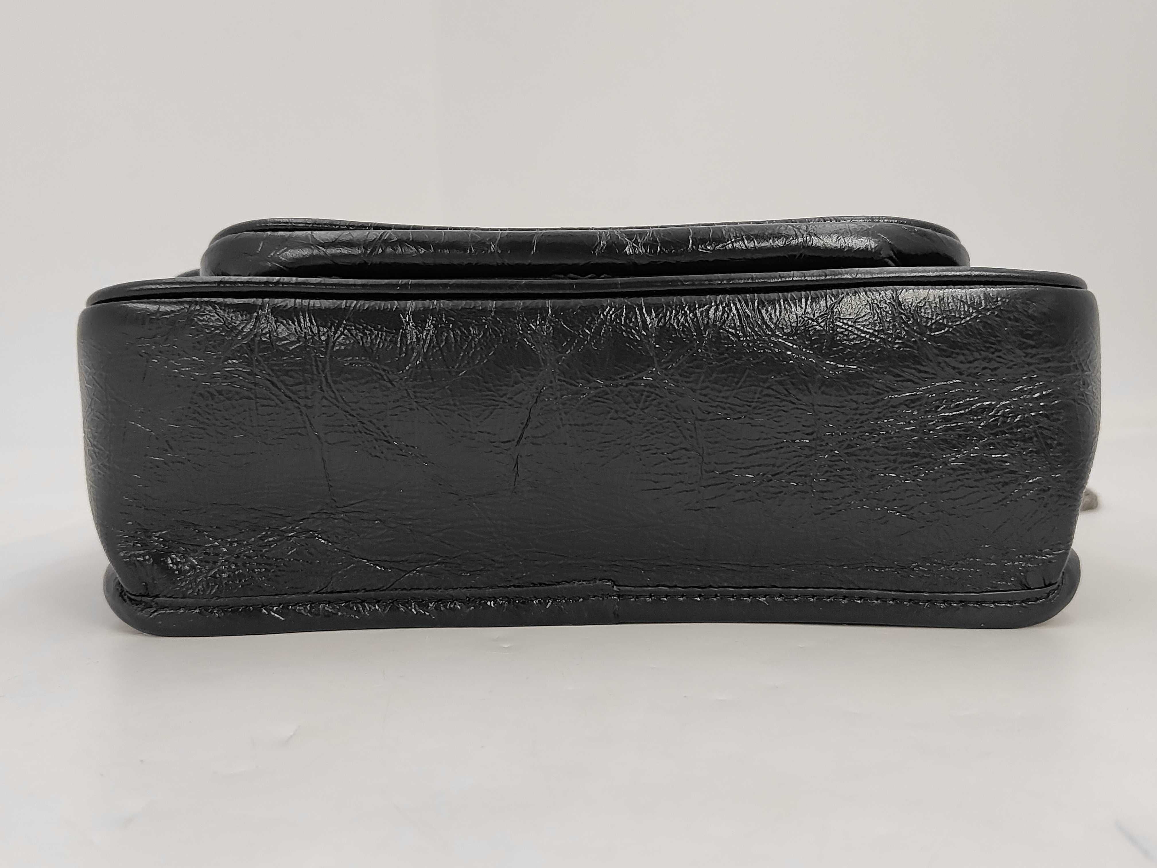Paris Niki Leather Chain Shoulder Bag — view 7