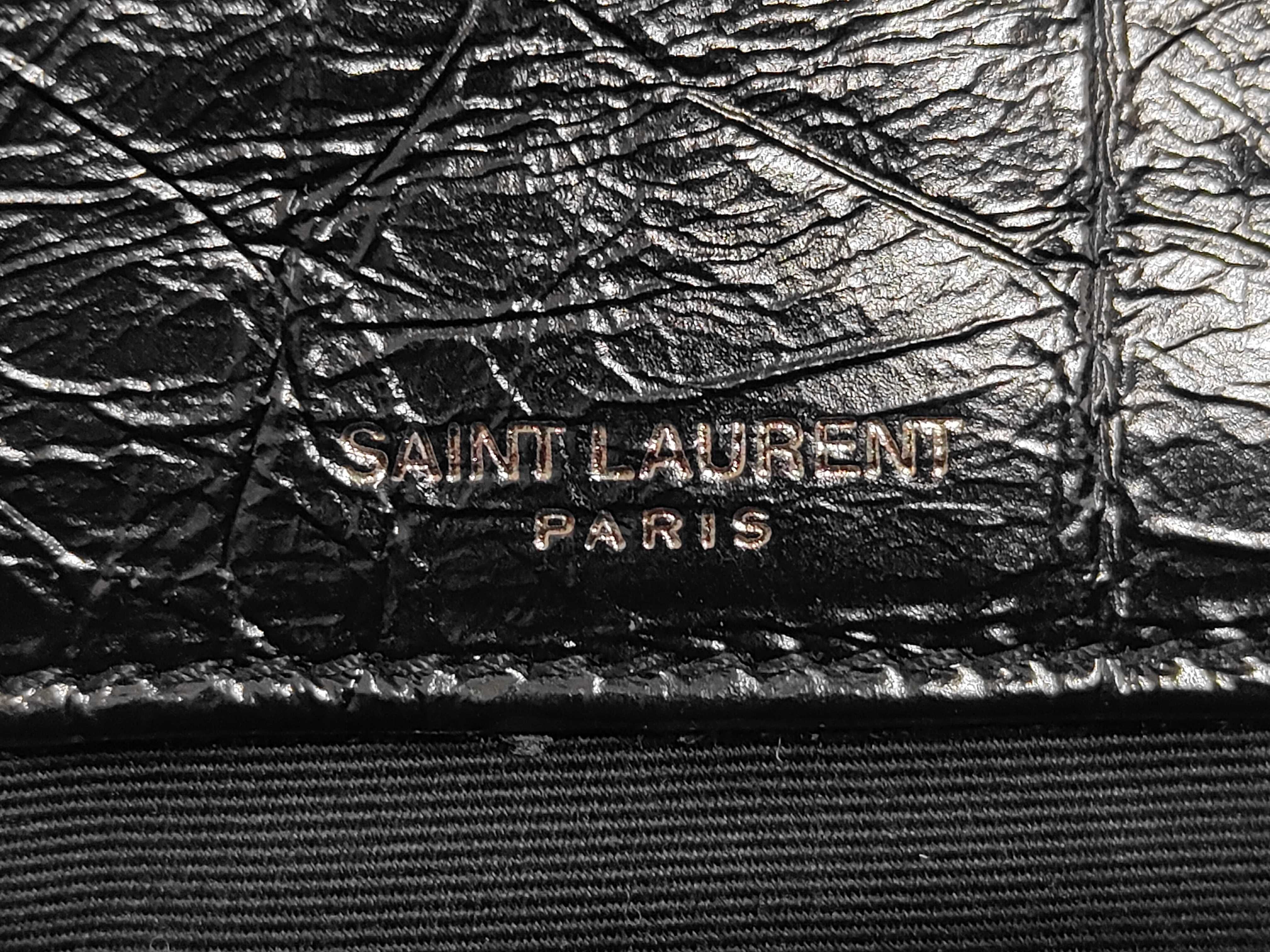 Paris Niki Leather Chain Shoulder Bag — view 10