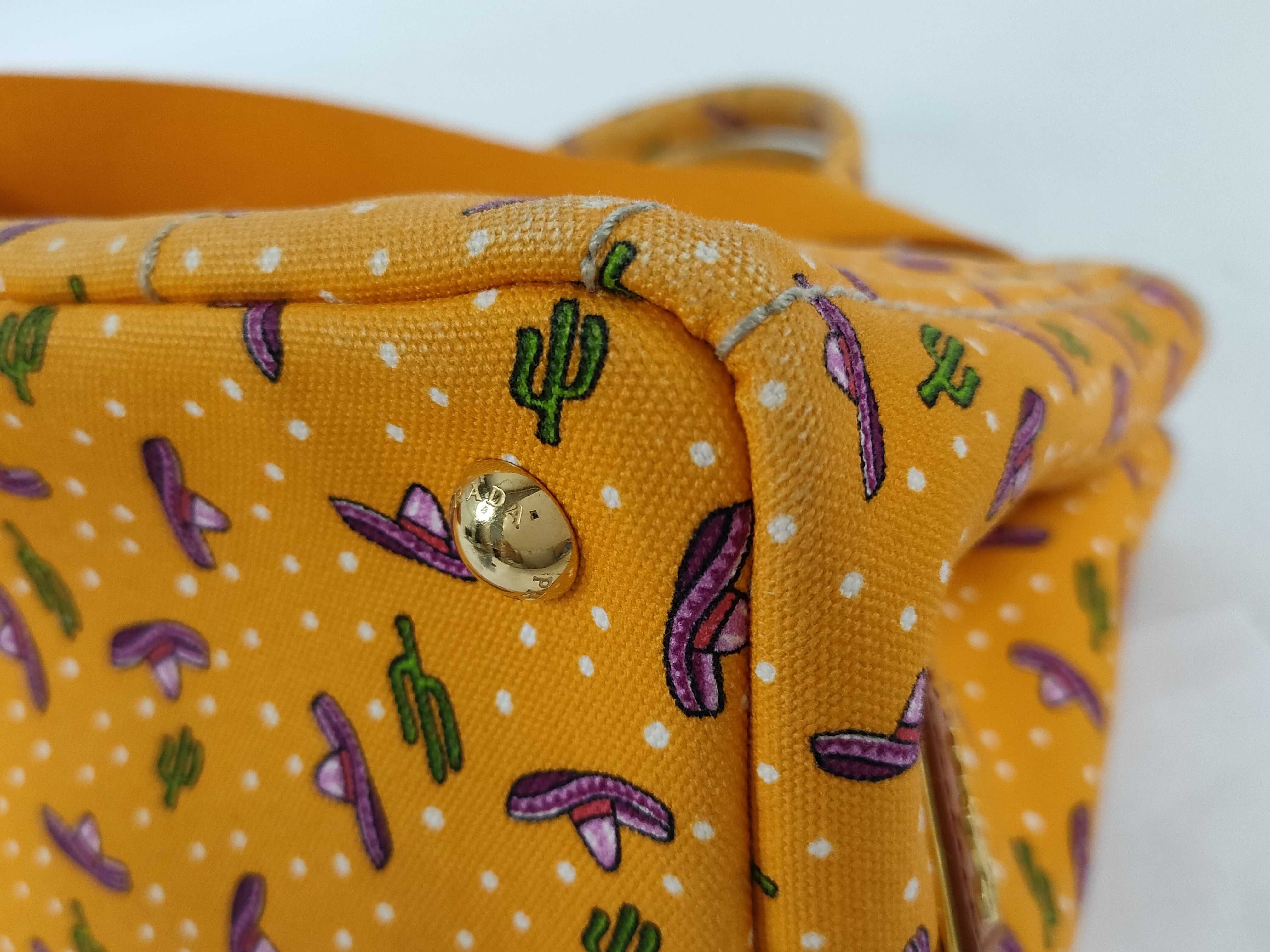 Canapa Mini 2-Way Tote Bag, Mexican Pattern Tote Bag — view 7