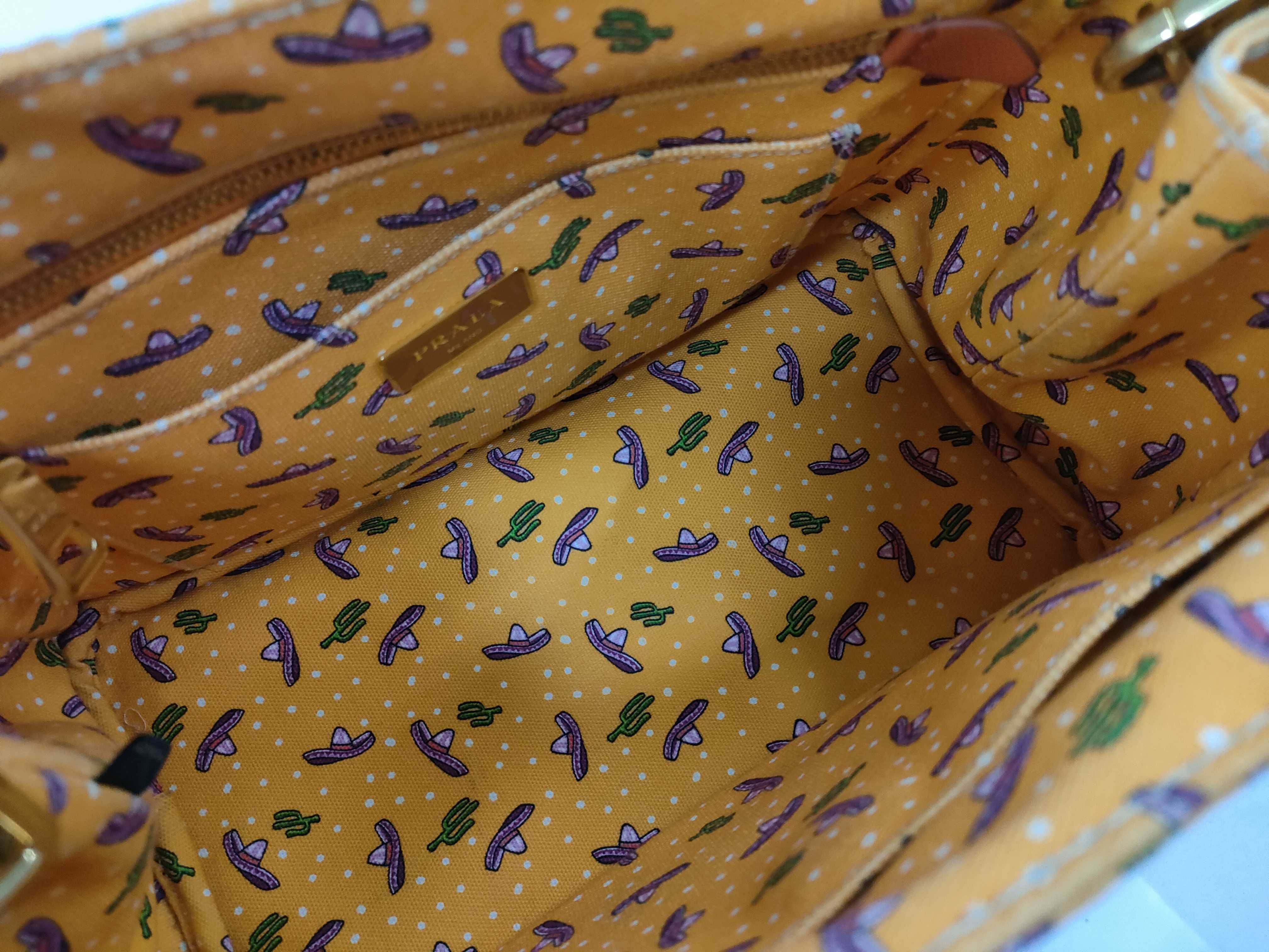 Canapa Mini 2-Way Tote Bag, Mexican Pattern Tote Bag — view 9
