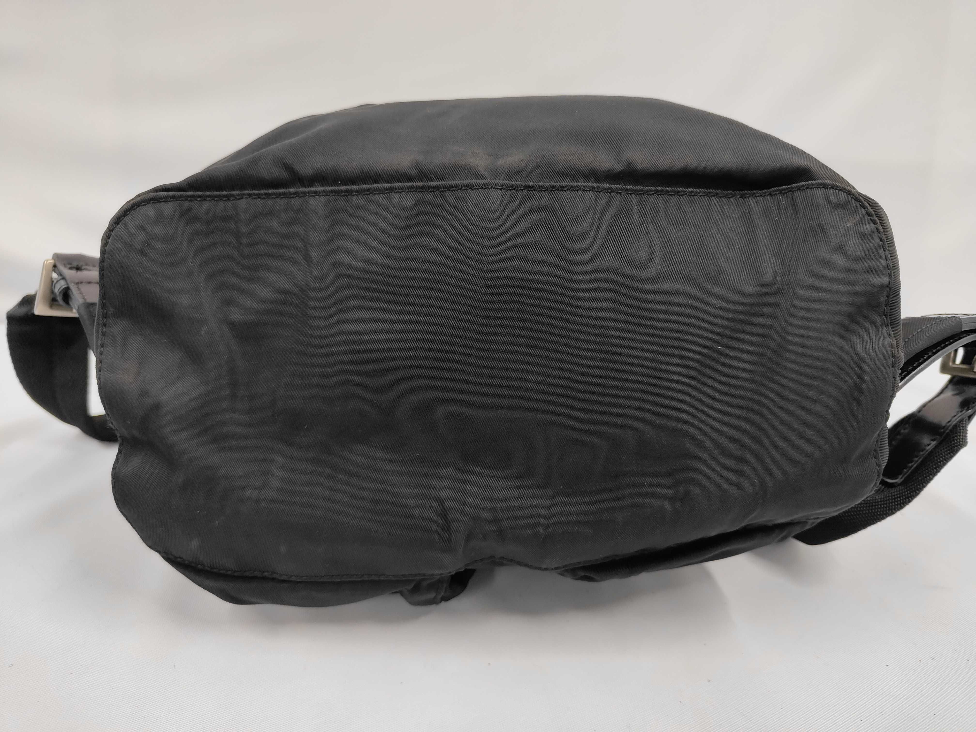 Nylon Backpack with Triangle Tag — view 3