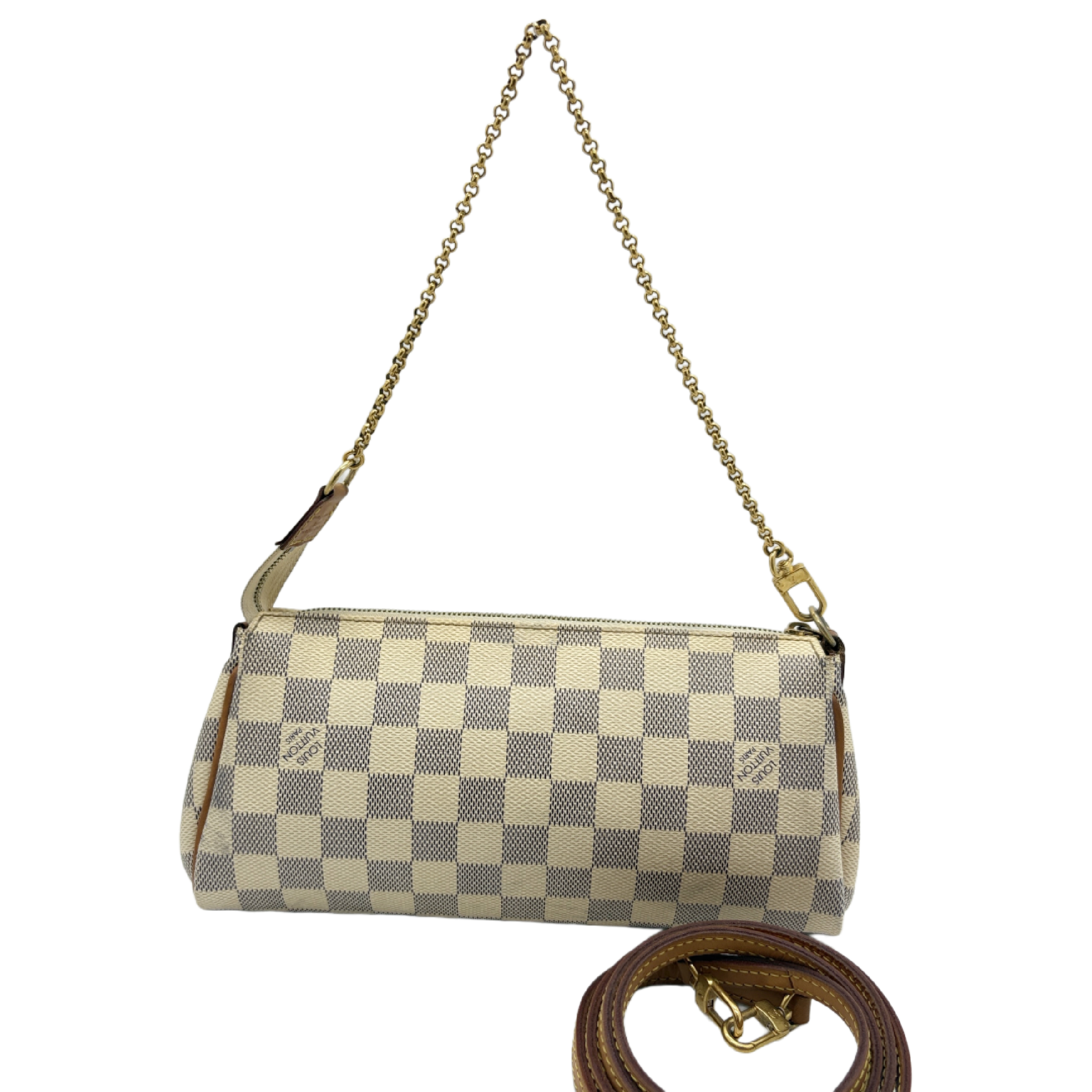 Damier Azur Eva Shoulder Bag — view 2