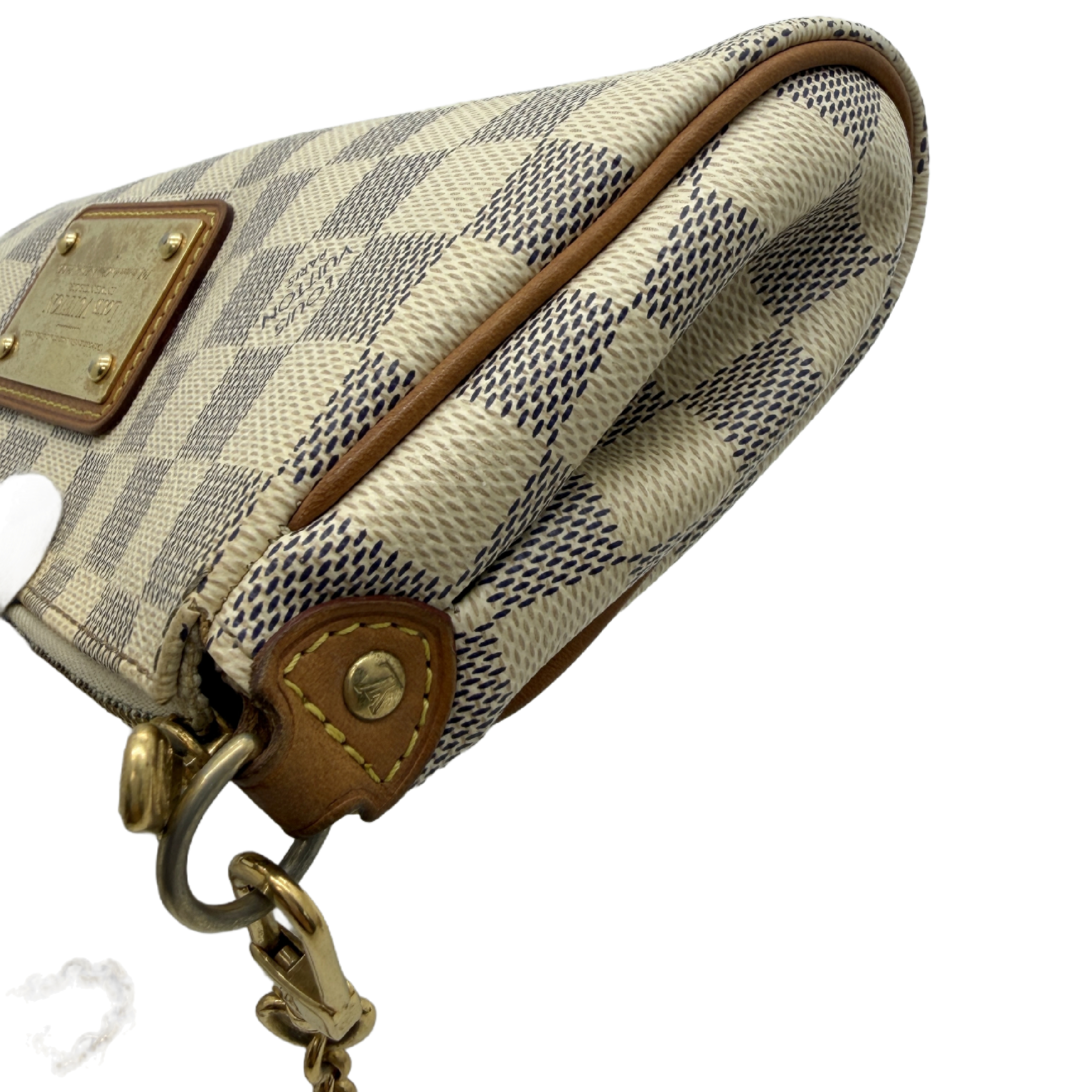 Damier Azur Eva Shoulder Bag — view 3