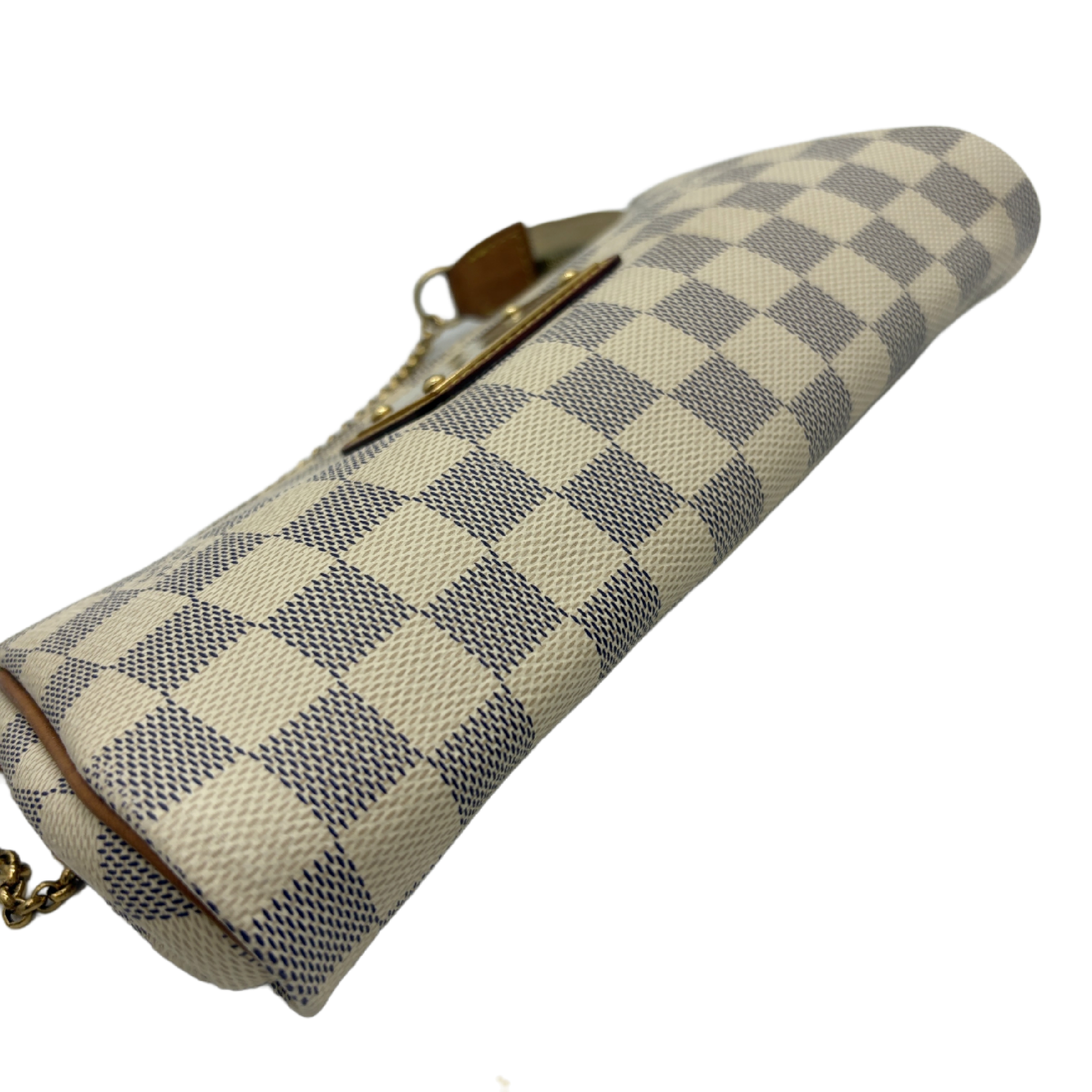 Damier Azur Eva Shoulder Bag — view 4