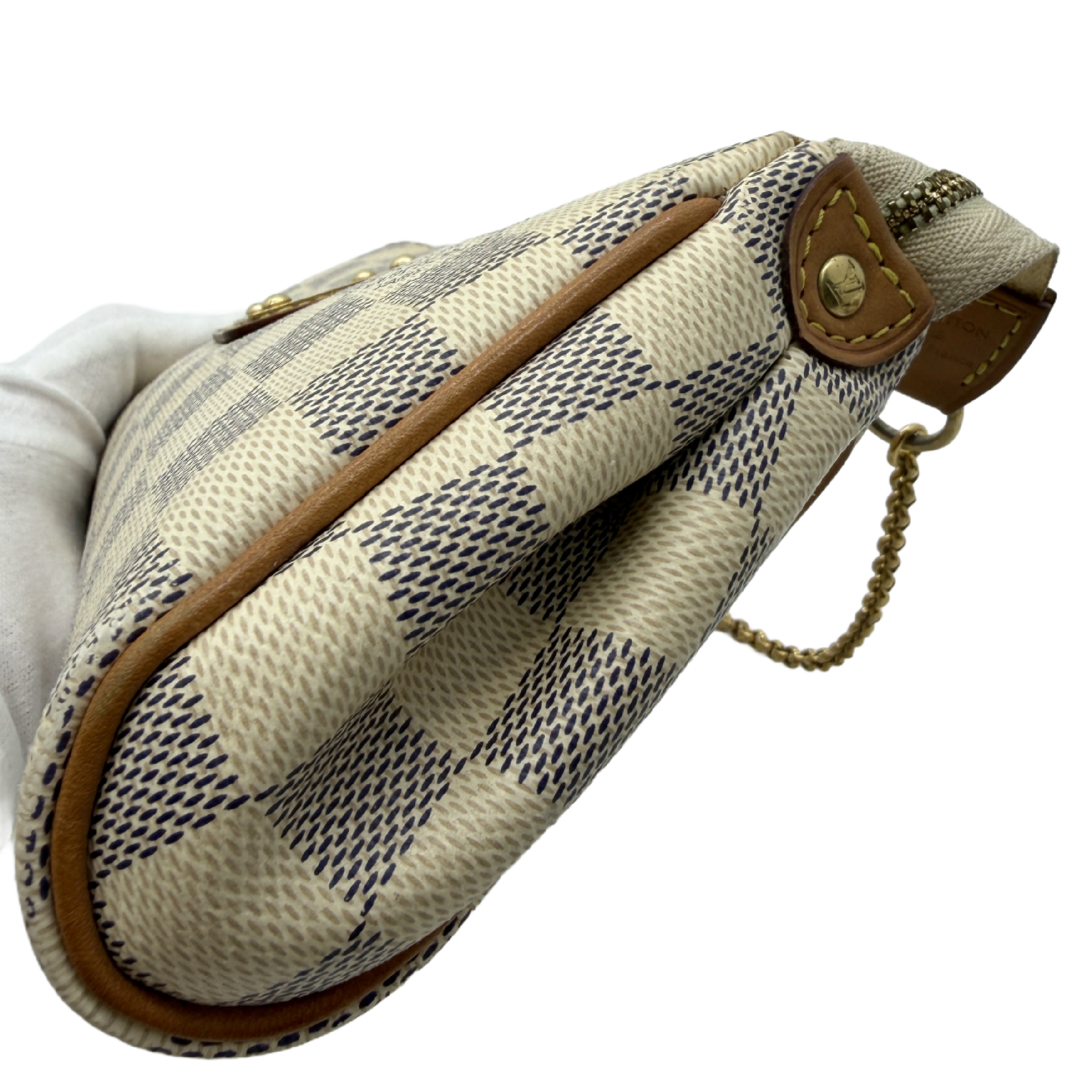 Damier Azur Eva Shoulder Bag — view 6