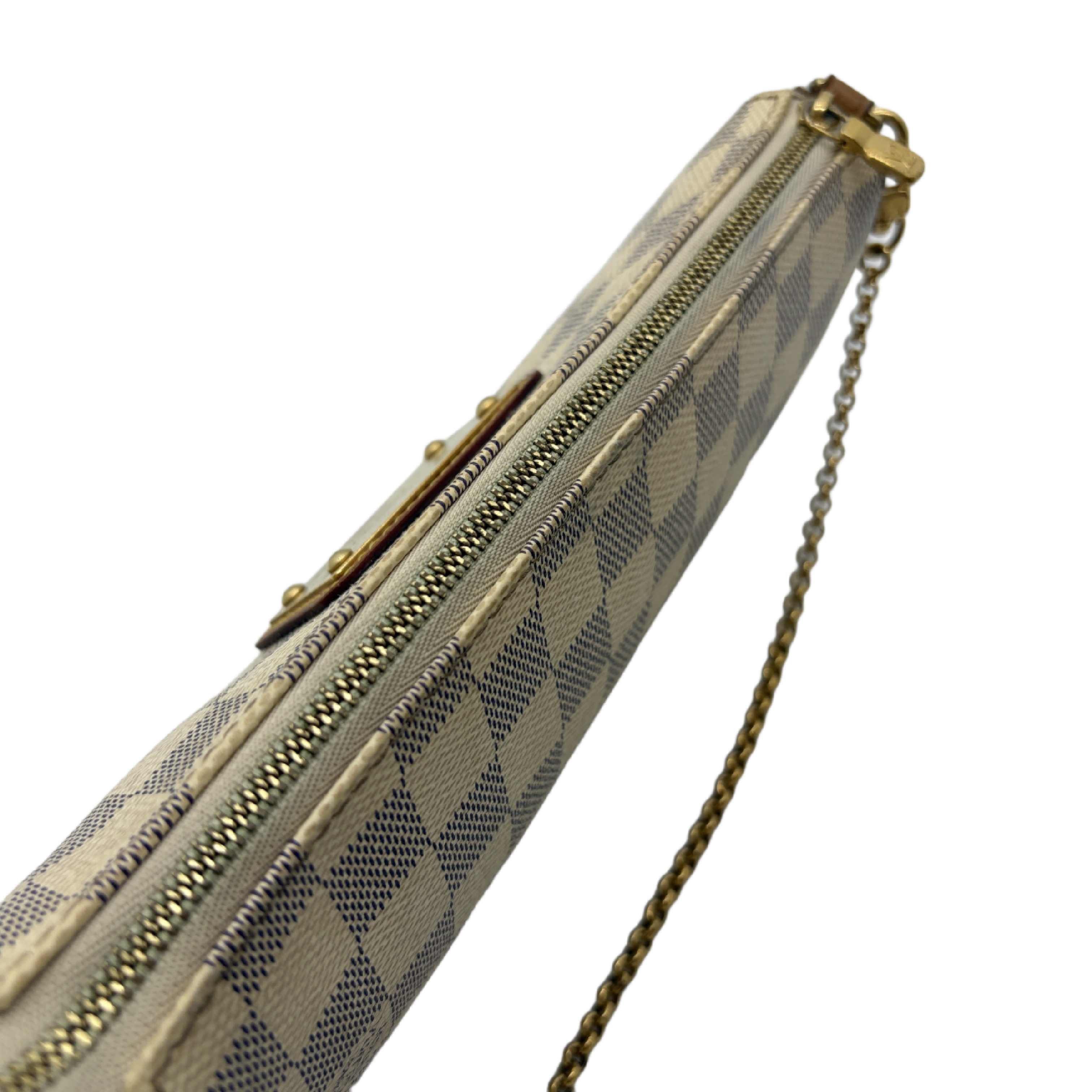Damier Azur Eva Shoulder Bag — view 8