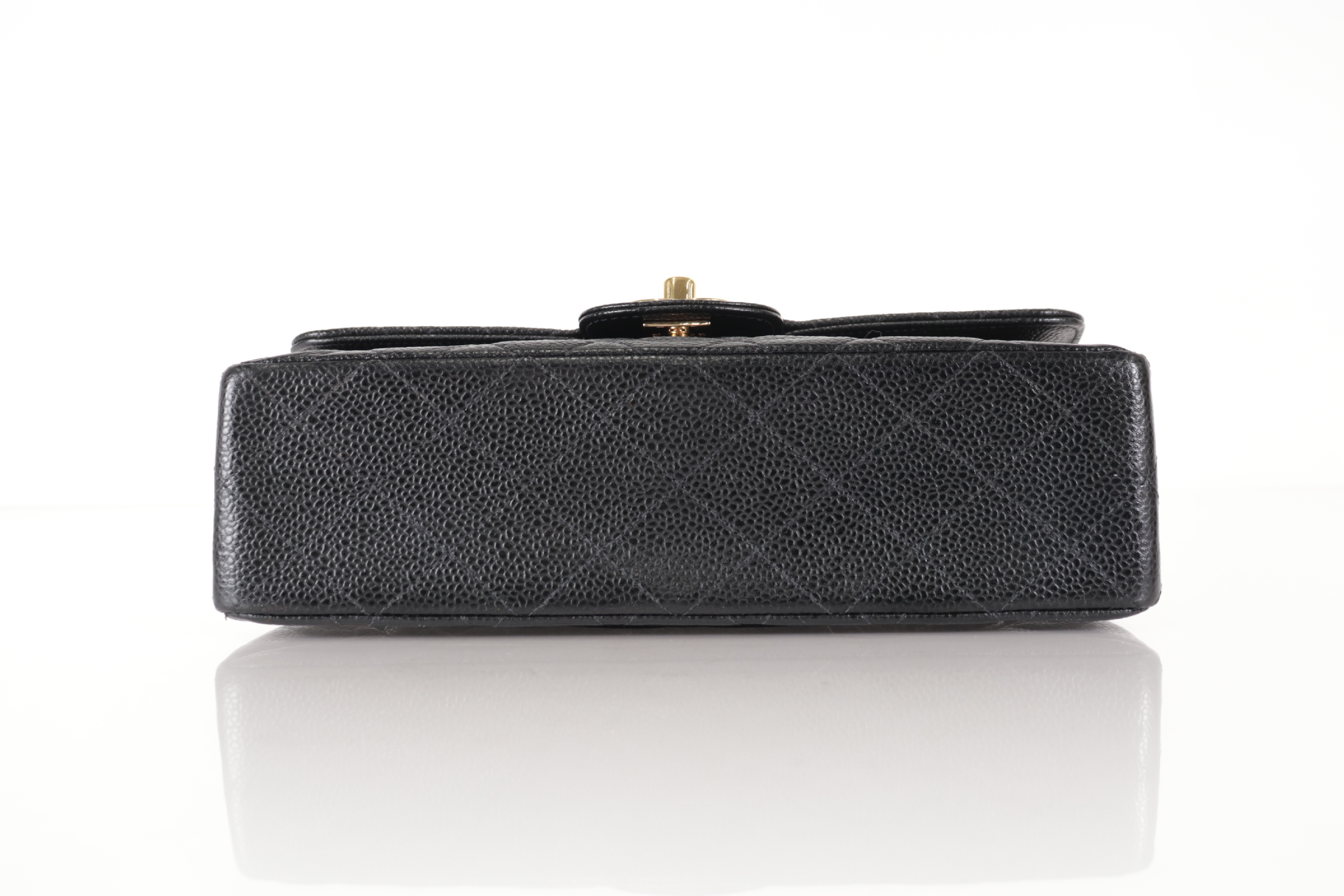 W-Flap 23 Caviar Leather Shoulder Bag (Serial No. 7) — view 7