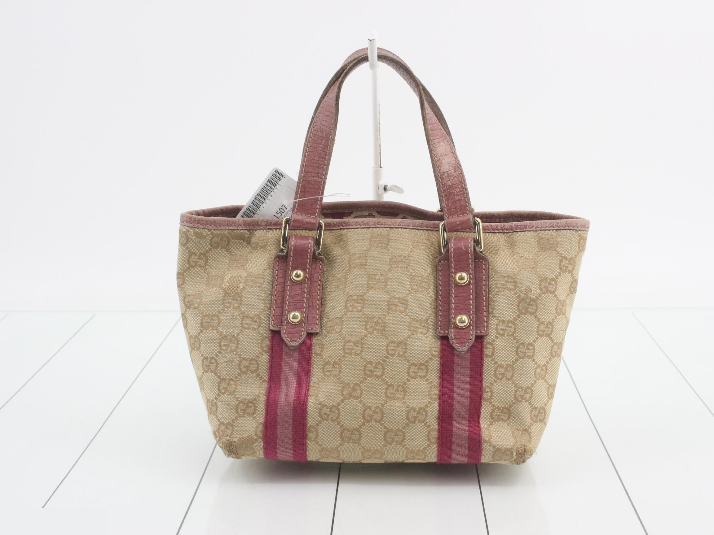 canvas tote bag, pink, butterfly charm, item number 139261 — view 2