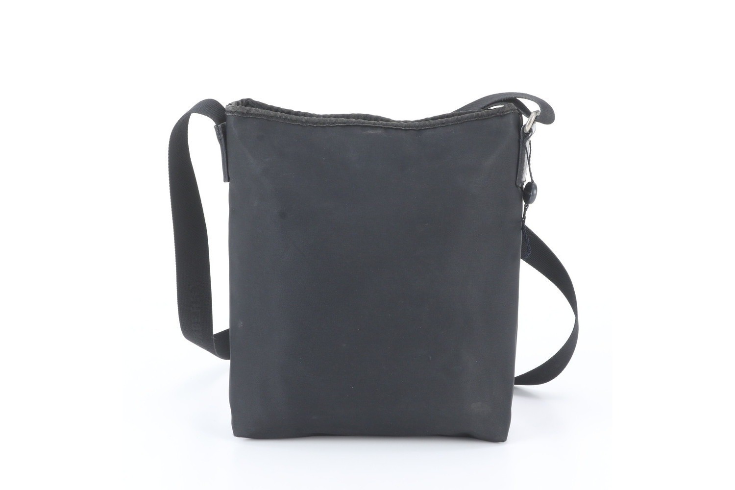 Checked leather shoulder bag — view 3