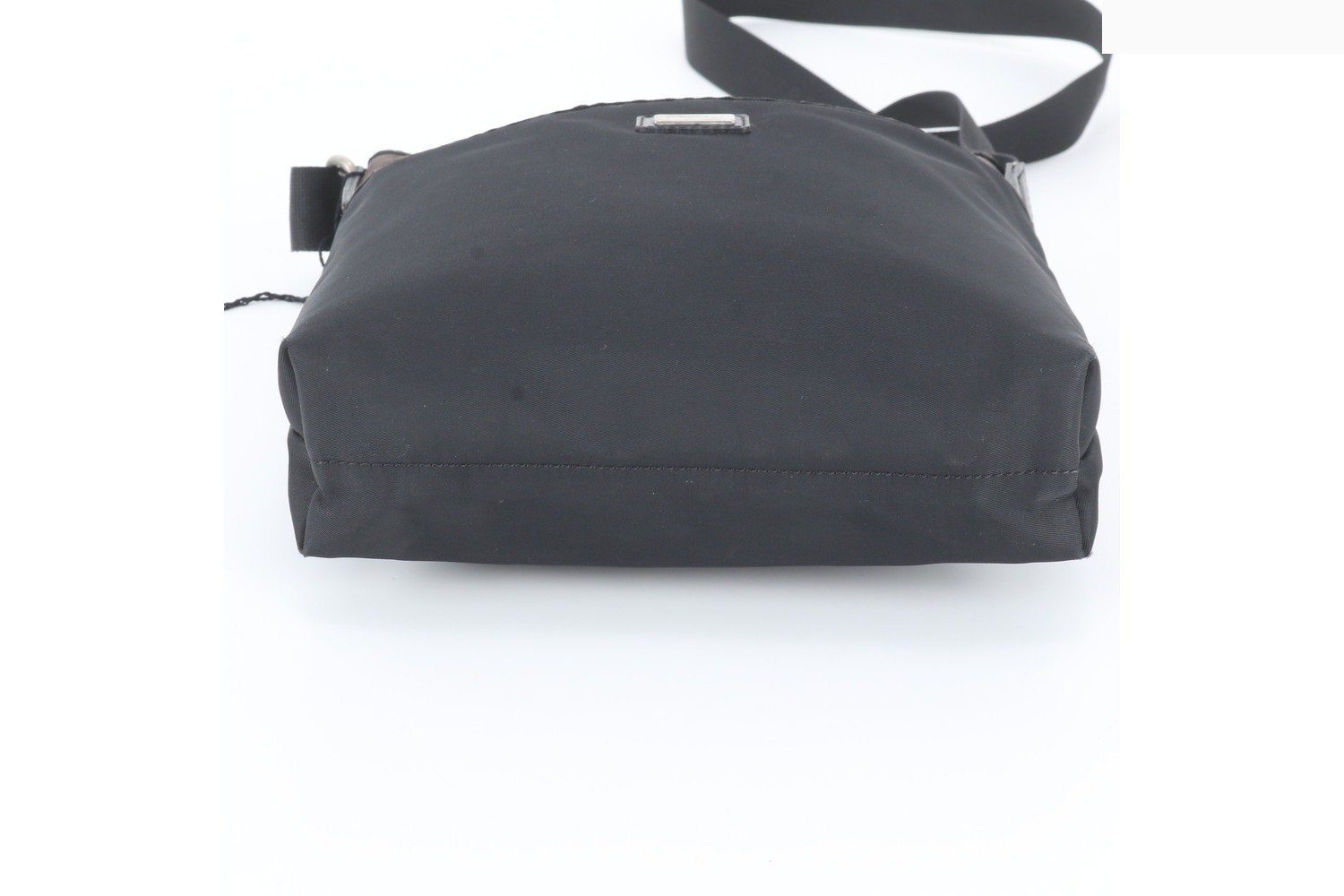 Checked leather shoulder bag — view 6