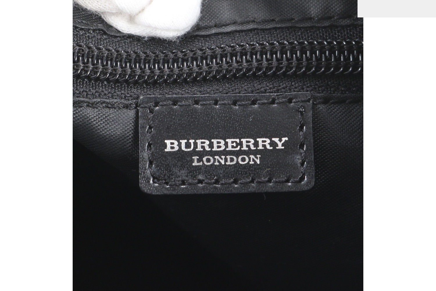 Checked leather shoulder bag — view 8