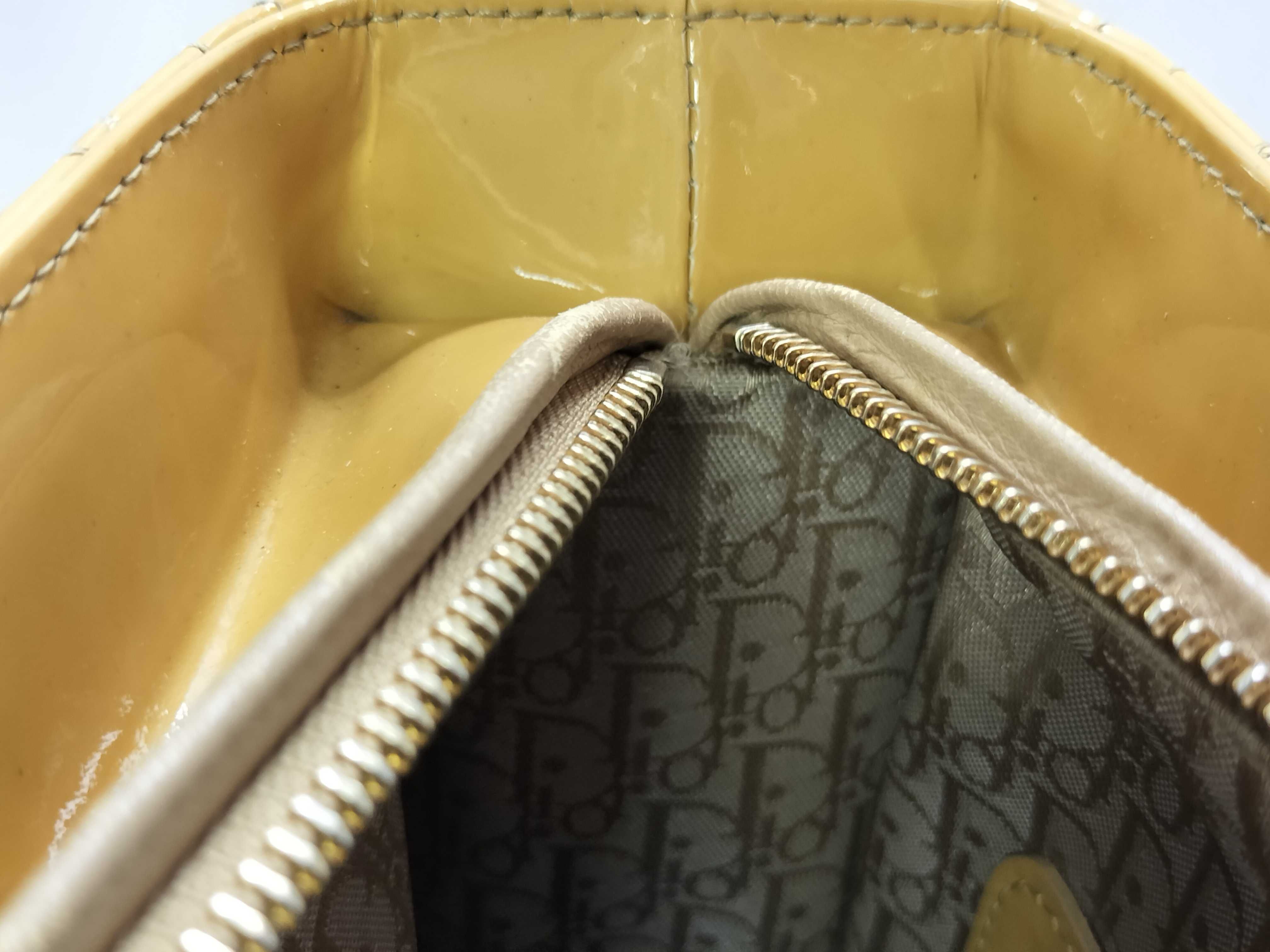 Lady Dior Patent Leather Handbag — view 13