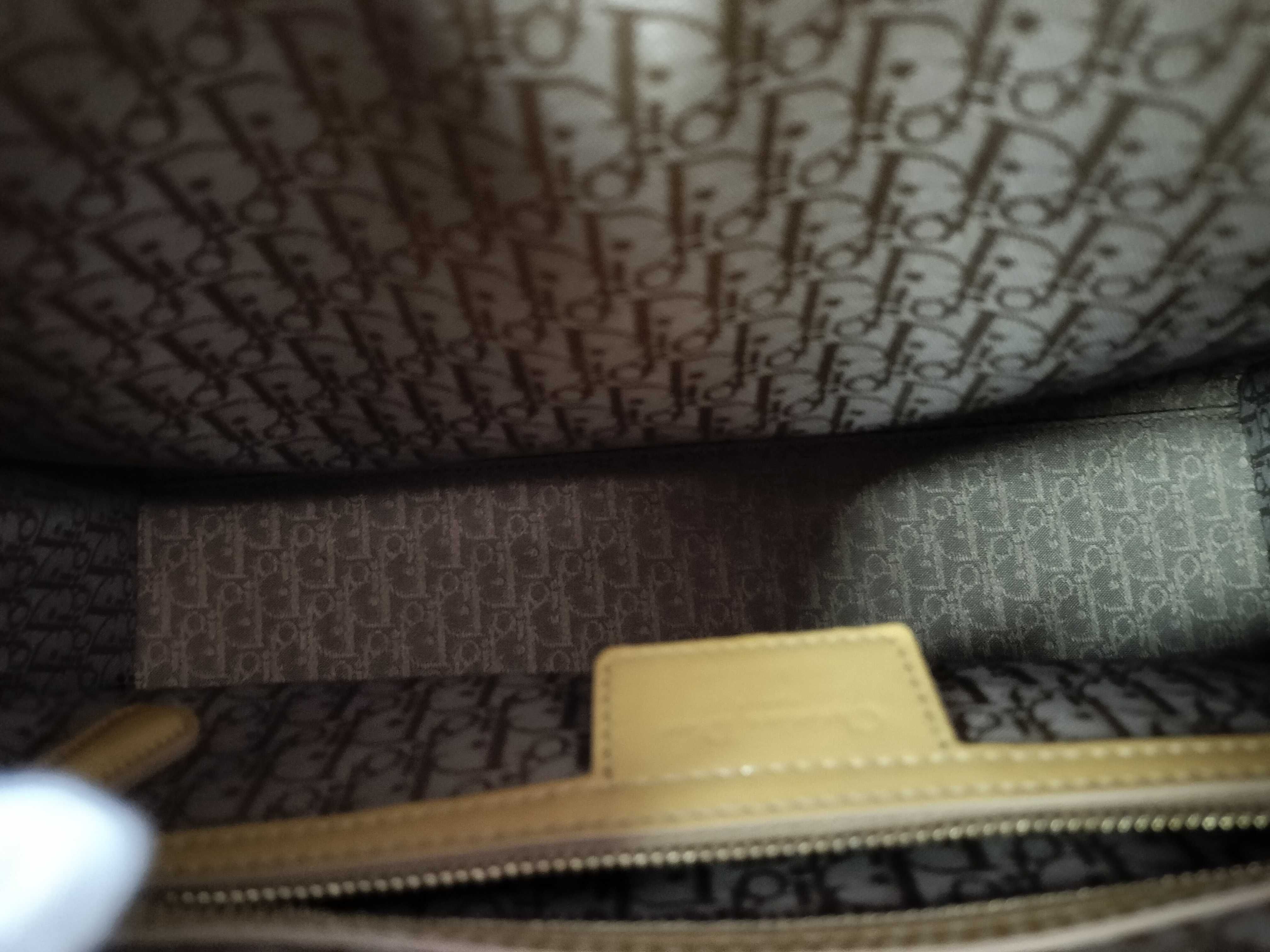 Lady Dior Patent Leather Handbag — view 8