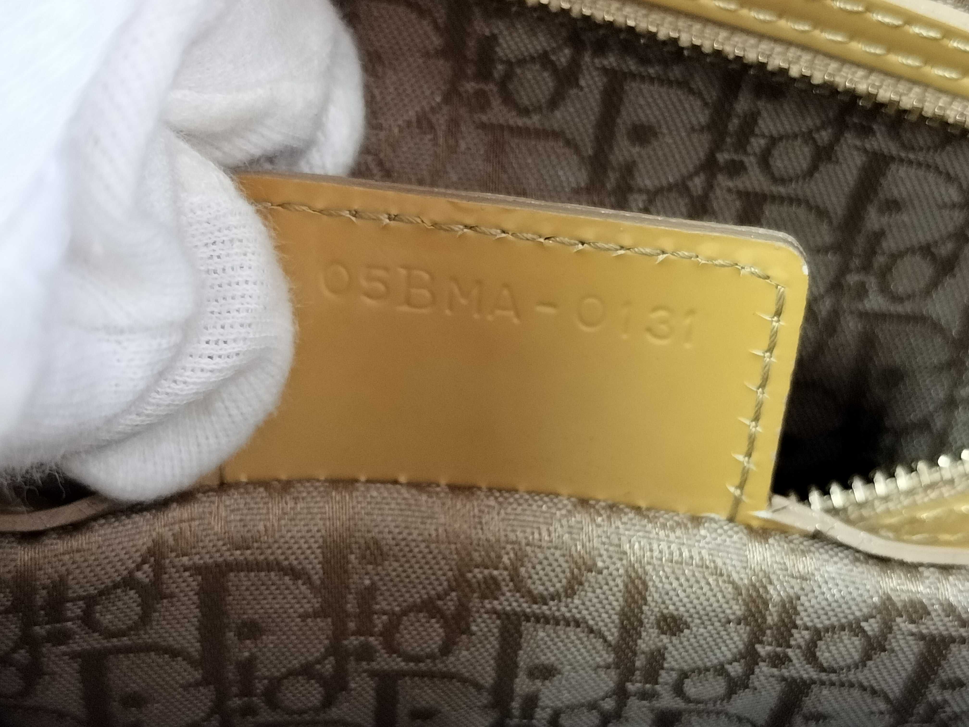 Lady Dior Patent Leather Handbag — view 10