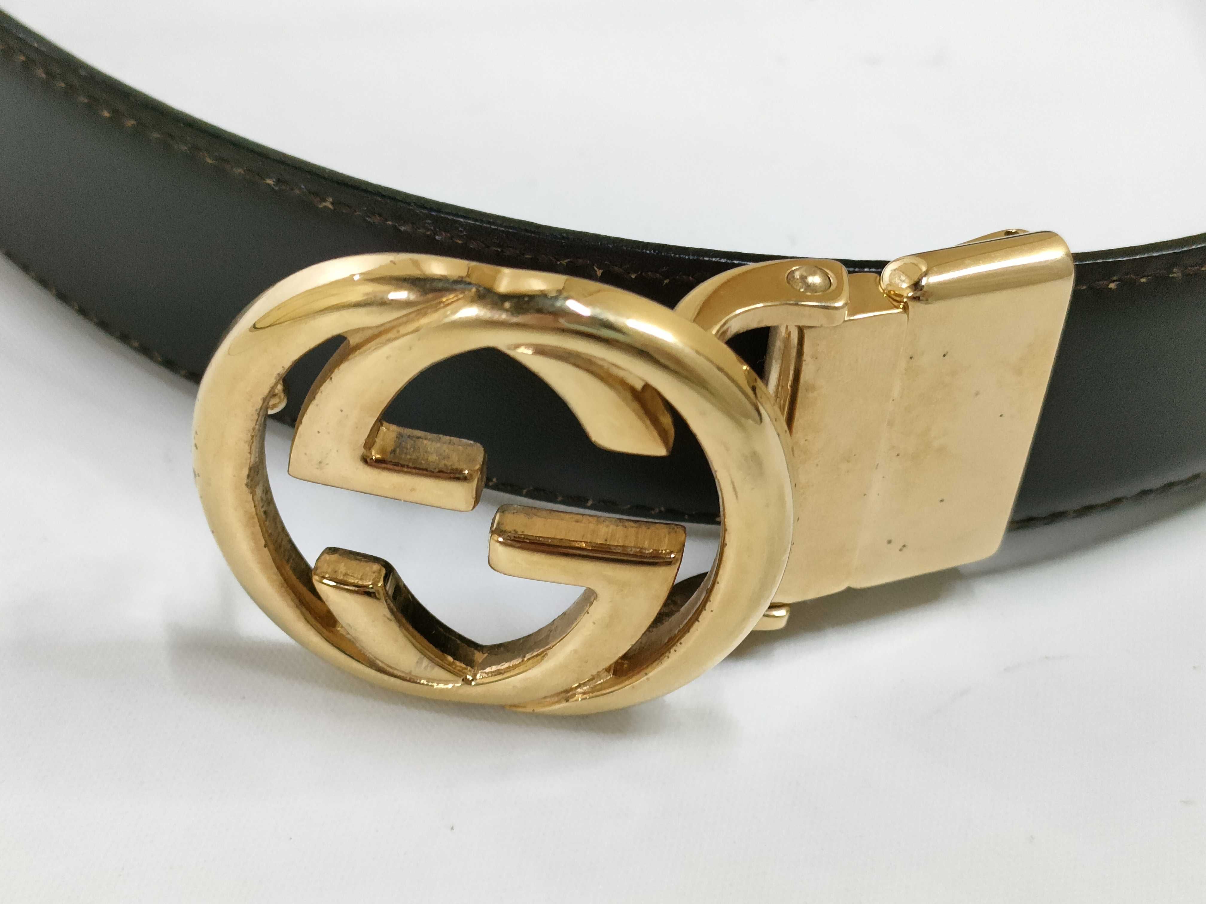 GG Reversible Leather Belt — view 2
