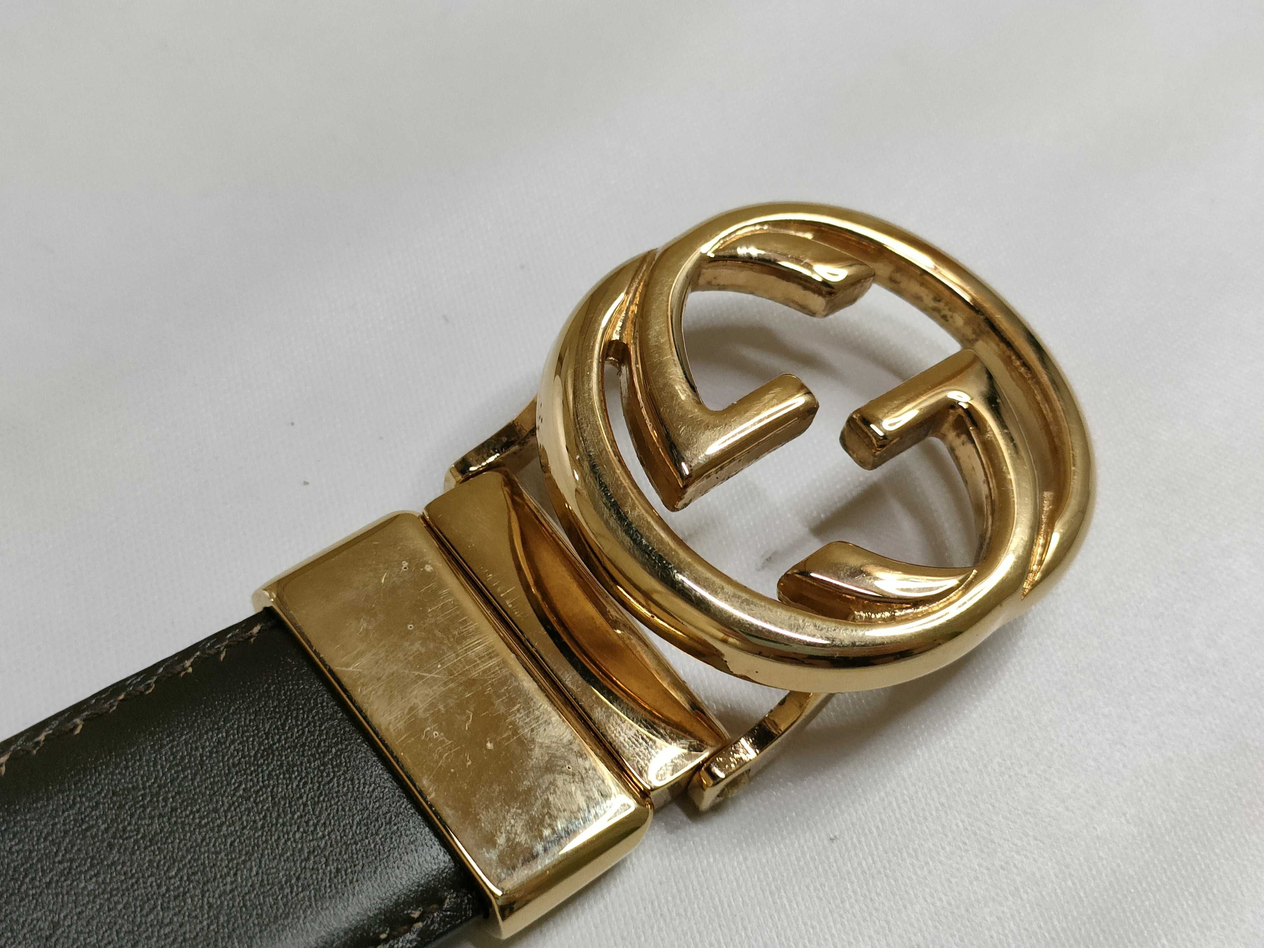 GG Reversible Leather Belt — view 9
