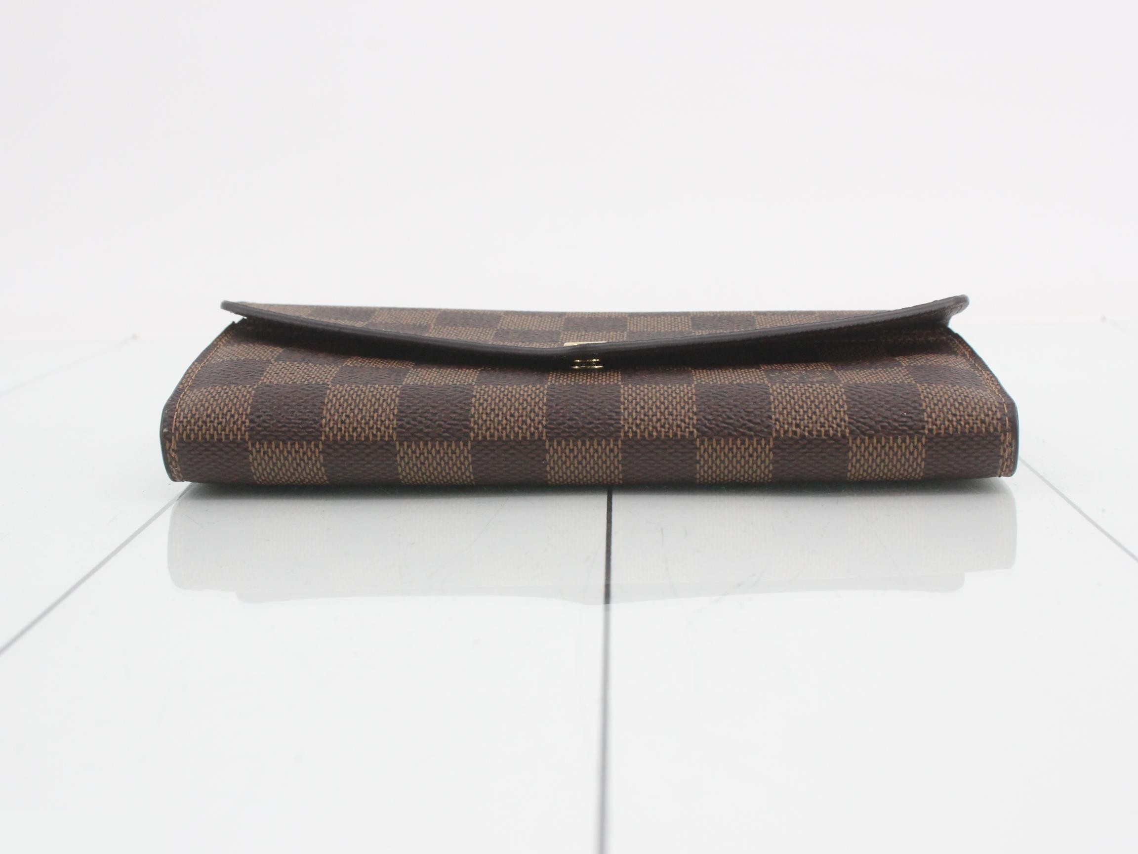 Portefeuille Sarah IC Tag Damier — view 3