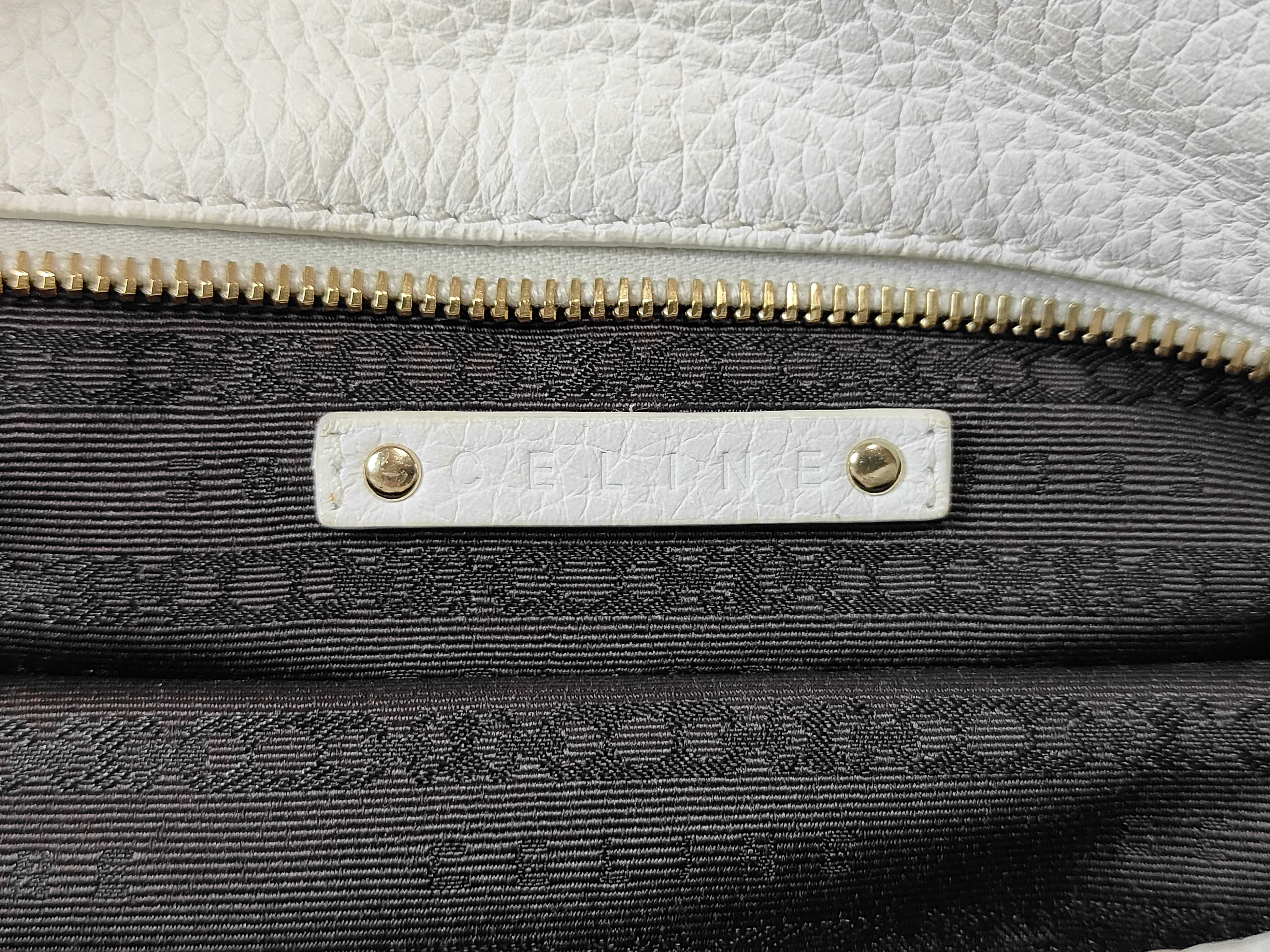 Bittersweet Leather Hand Shoulder Bag (White) — view 11
