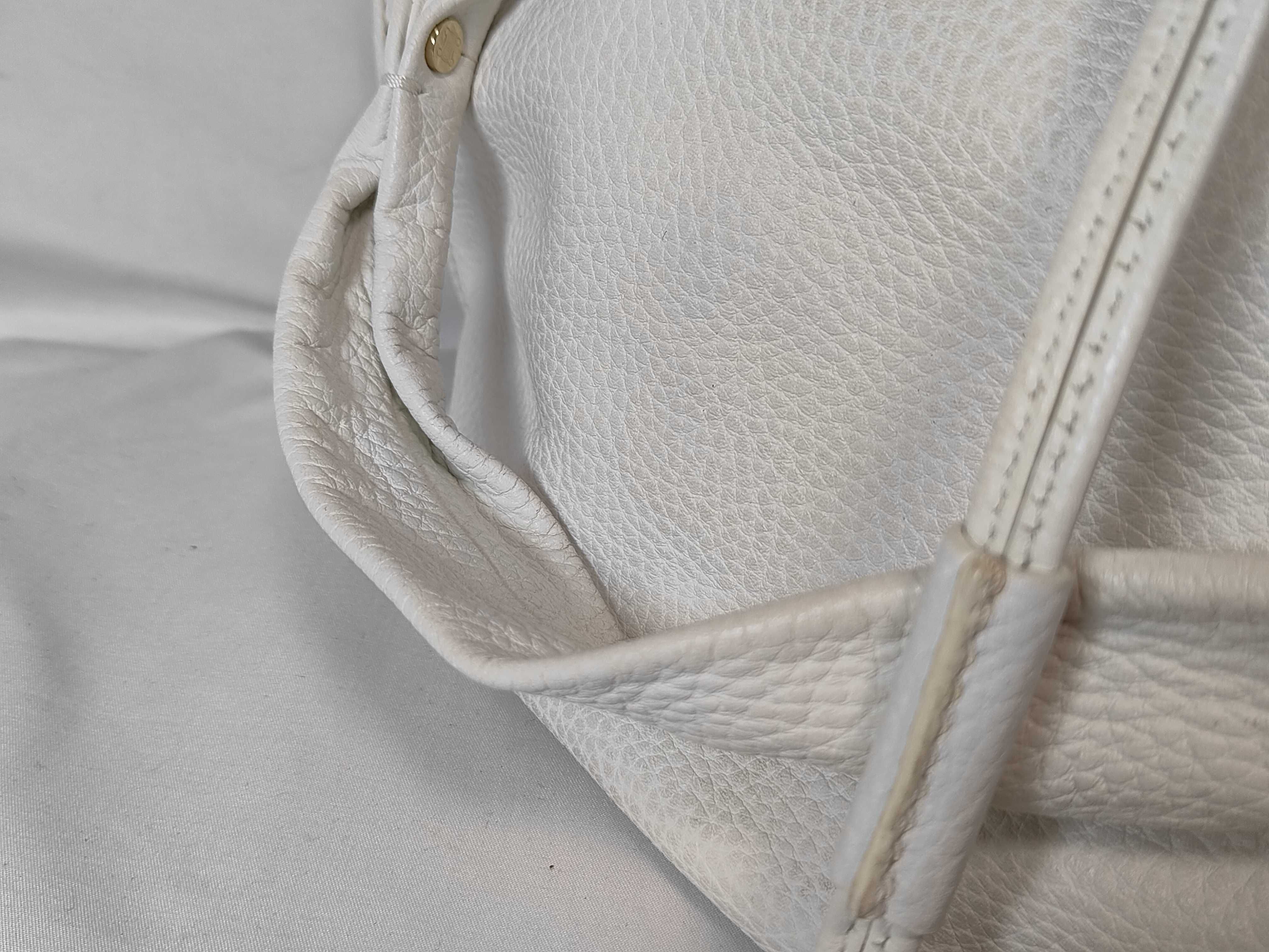 Bittersweet Leather Hand Shoulder Bag (White) — view 14