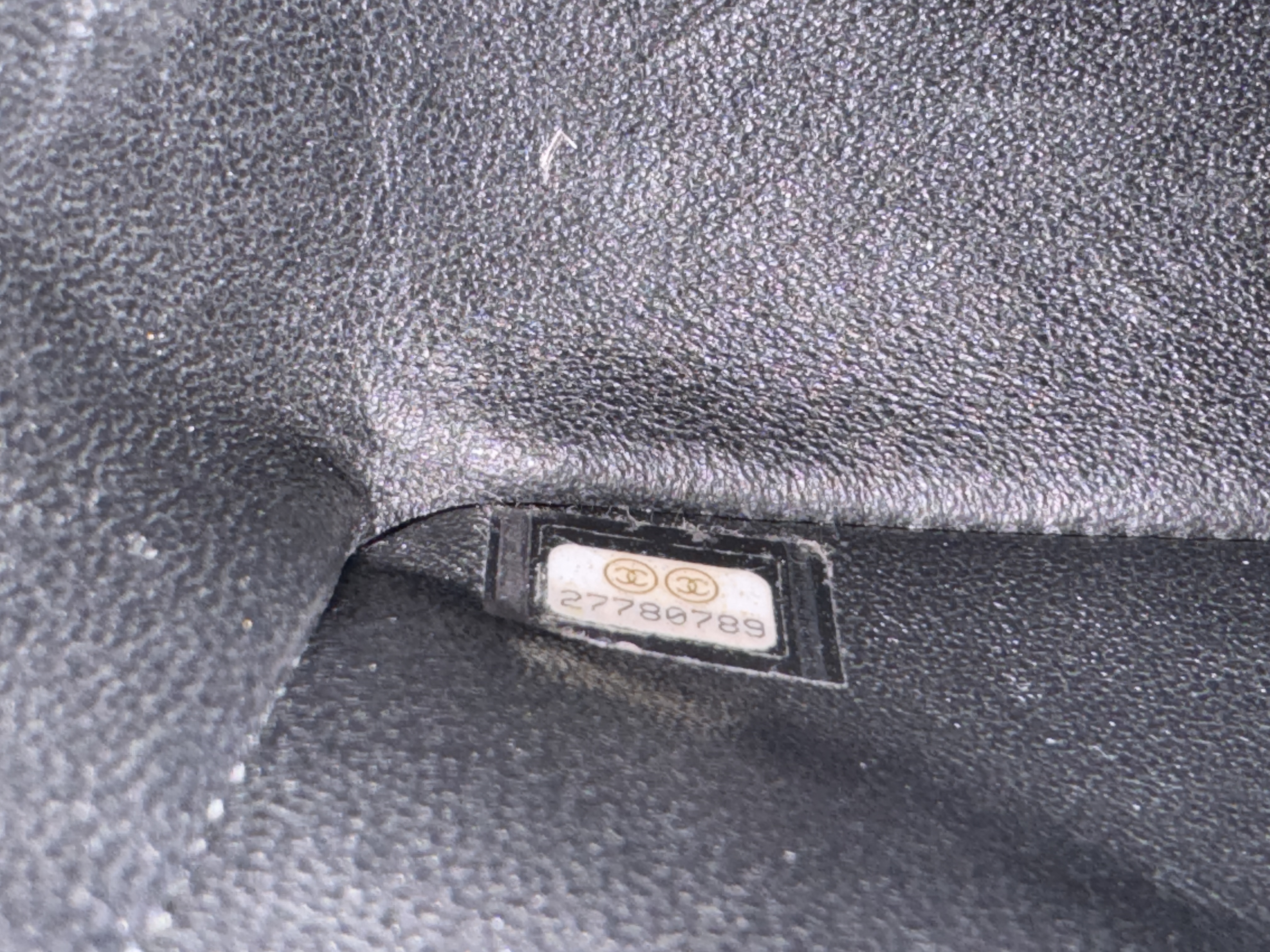 Lambskin Mini Matelassé 20 Black Shoulder Bag — view 12