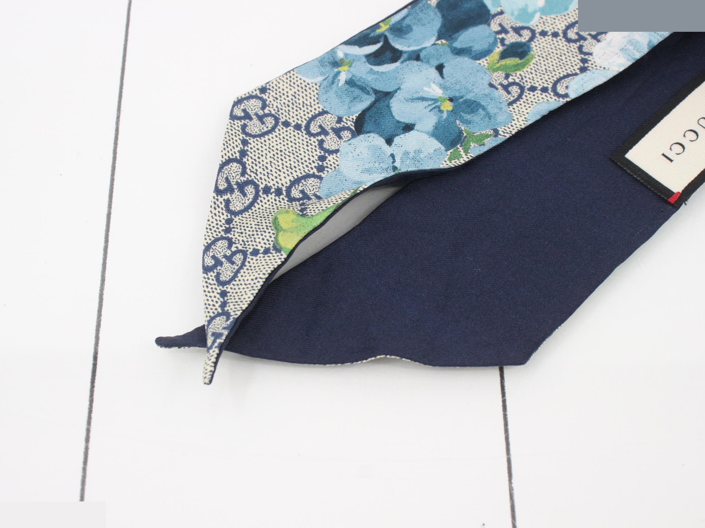 GG Blooms Twilly Scarf — view 3