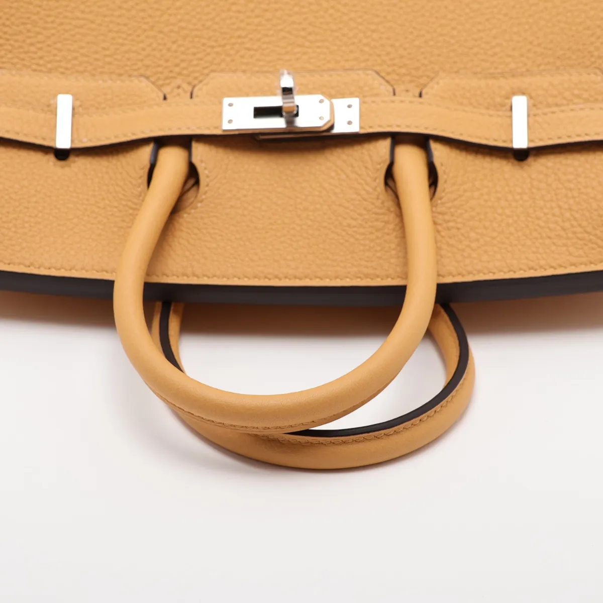[Individually packaged] Hermes Birkin 25 Retourne Togo Jaune Mango Silver Hardware K: 2025 — view 5