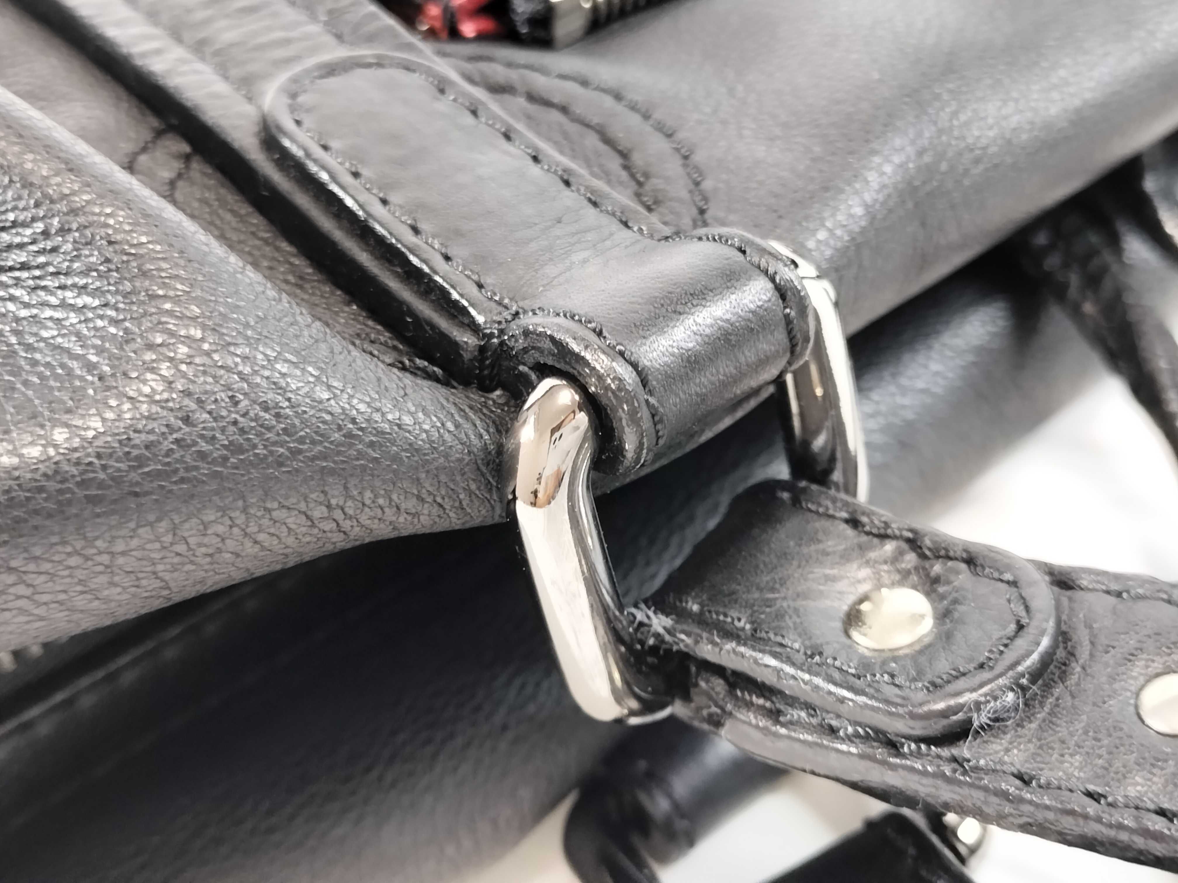Leather Boston Bag 260901B6051 — view 5