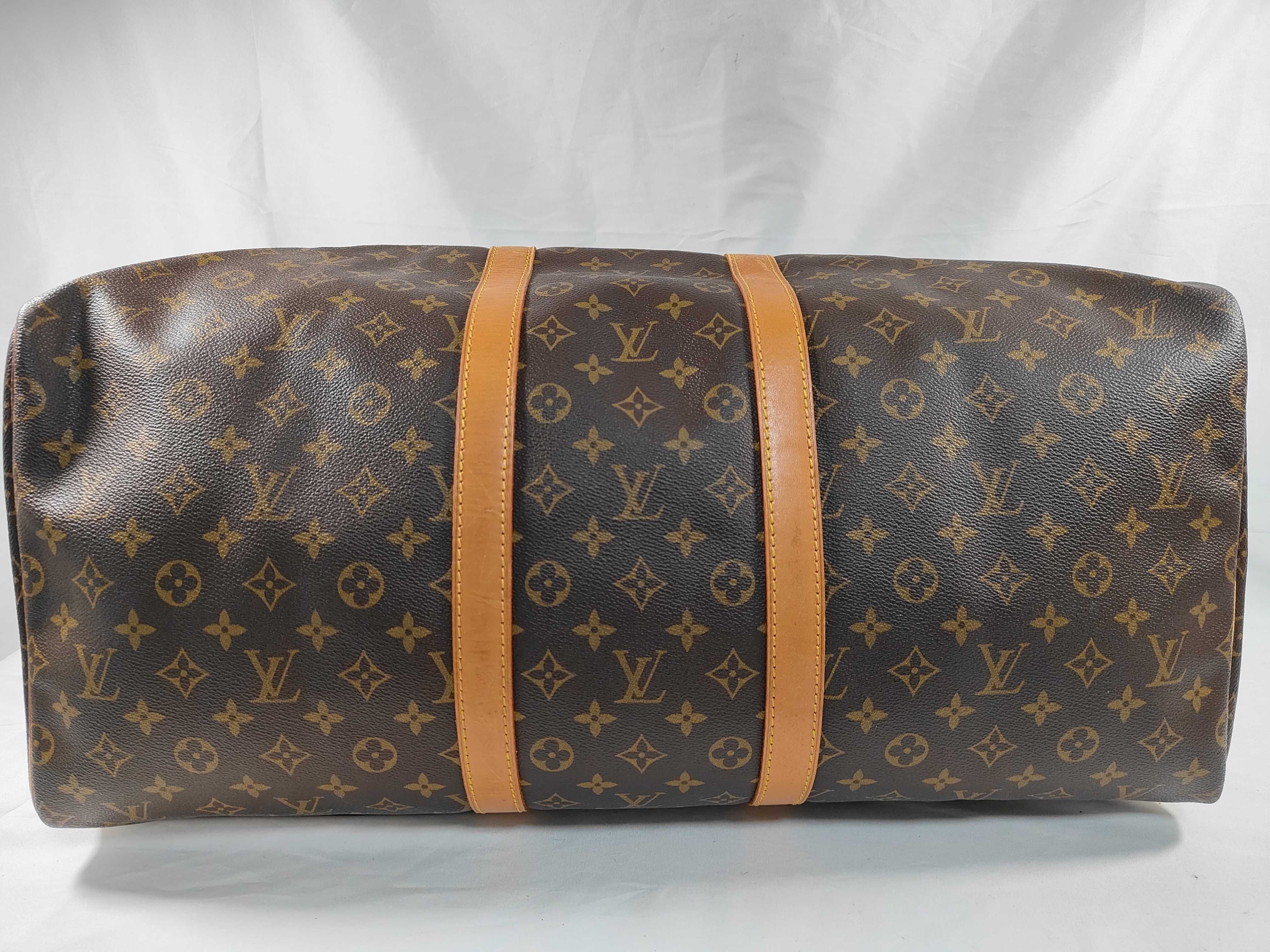 Monogram M41424 Keepall 55 Boston Bag — view 9