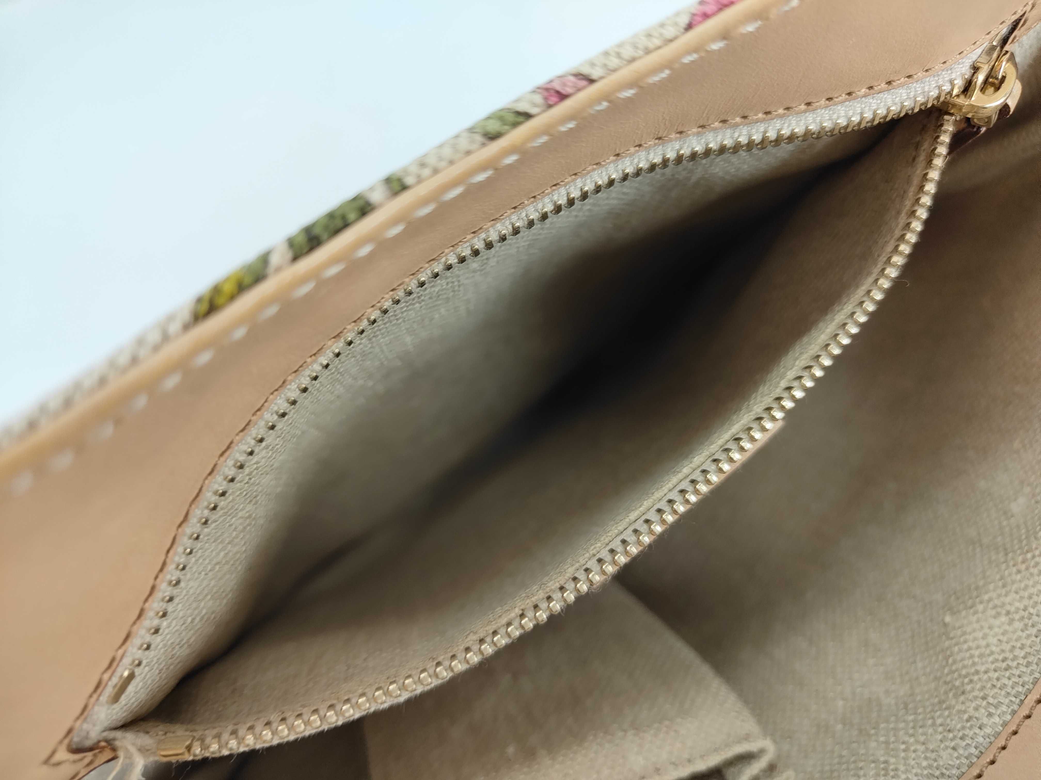 Bamboo Gucci Flora Bamboo Handbag Tote Bag — view 13