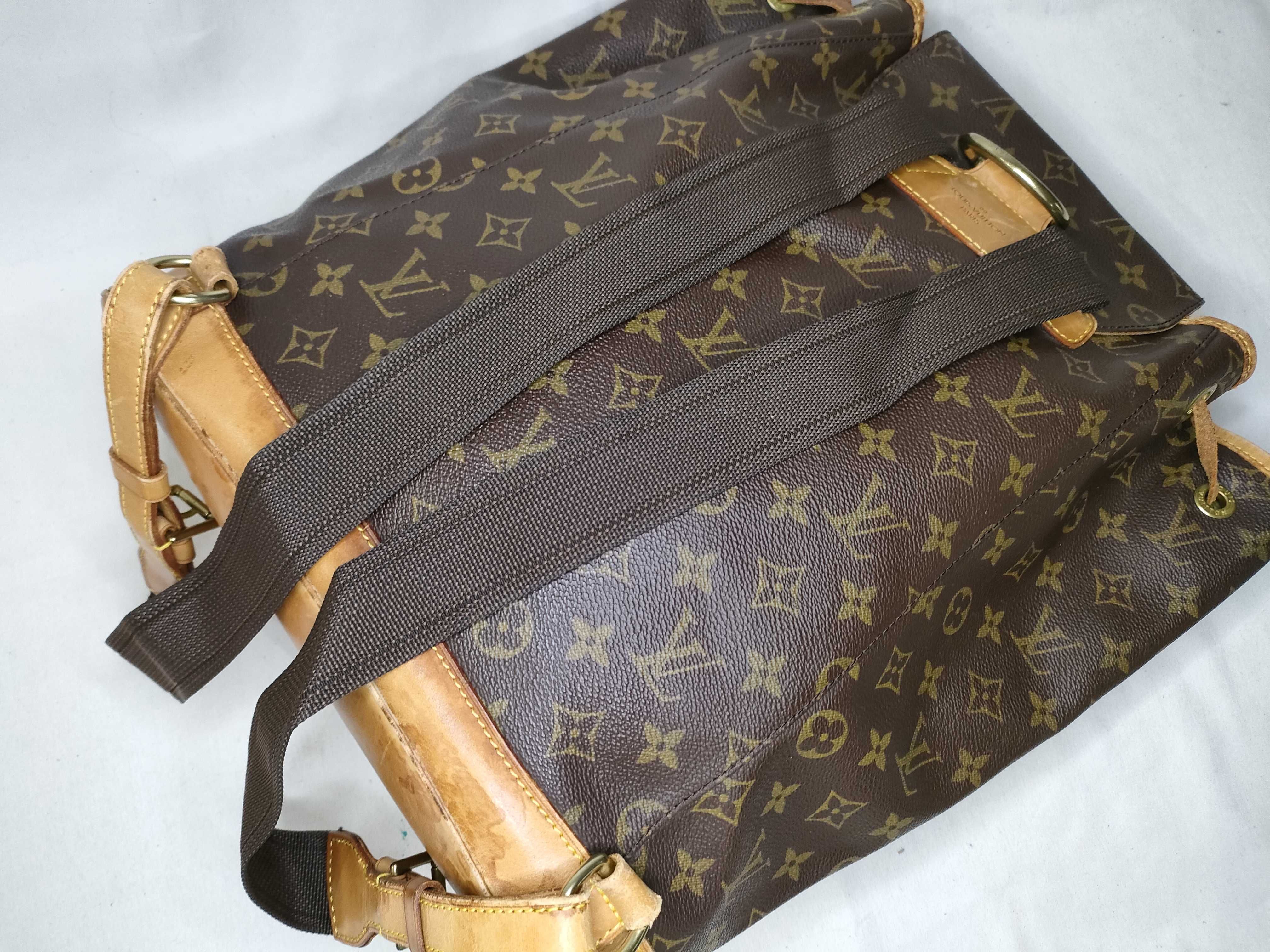 Monogram Louis Vuitton Montsouris GM Backpack — view 3