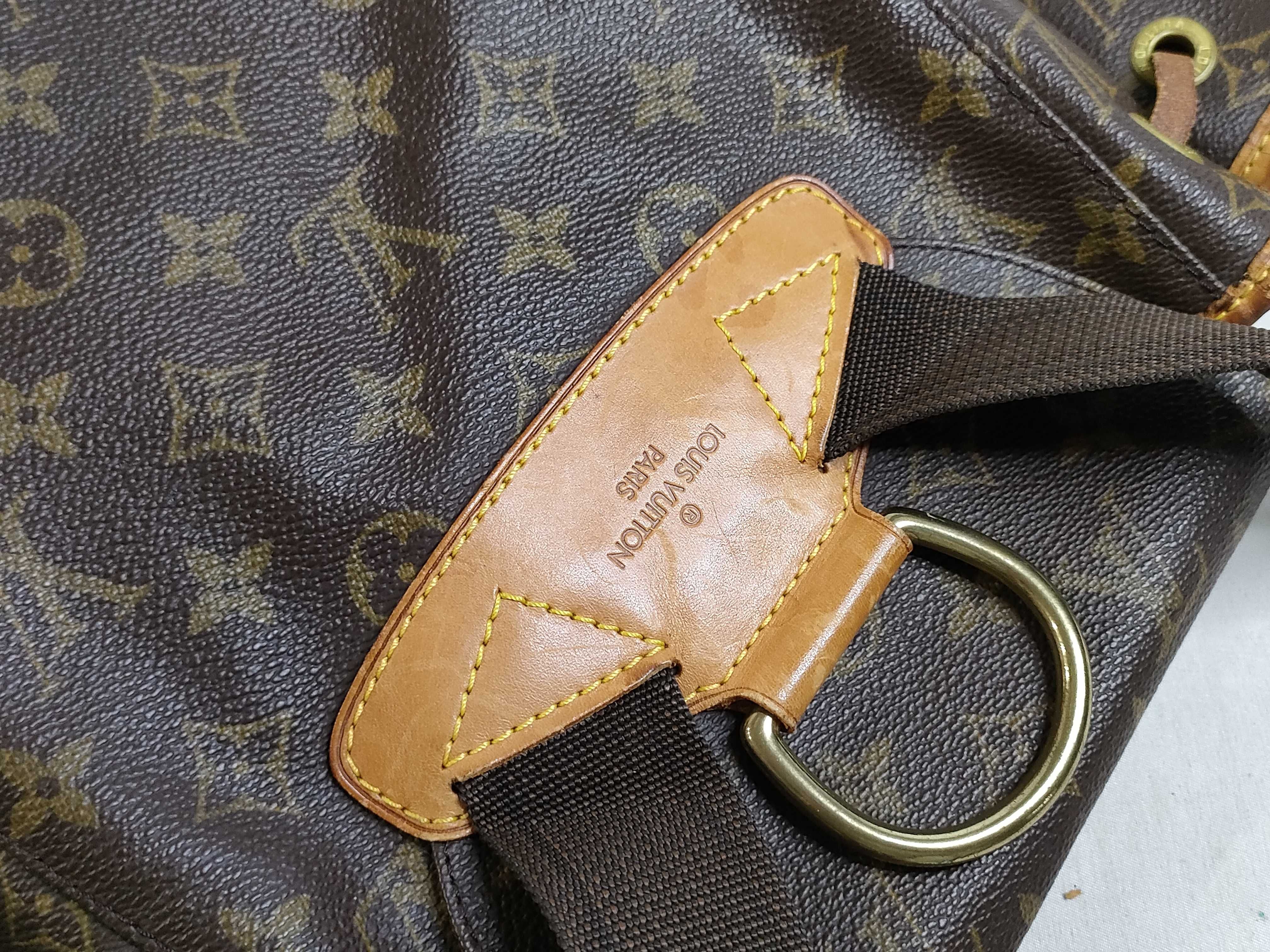 Monogram Louis Vuitton Montsouris GM Backpack — view 5