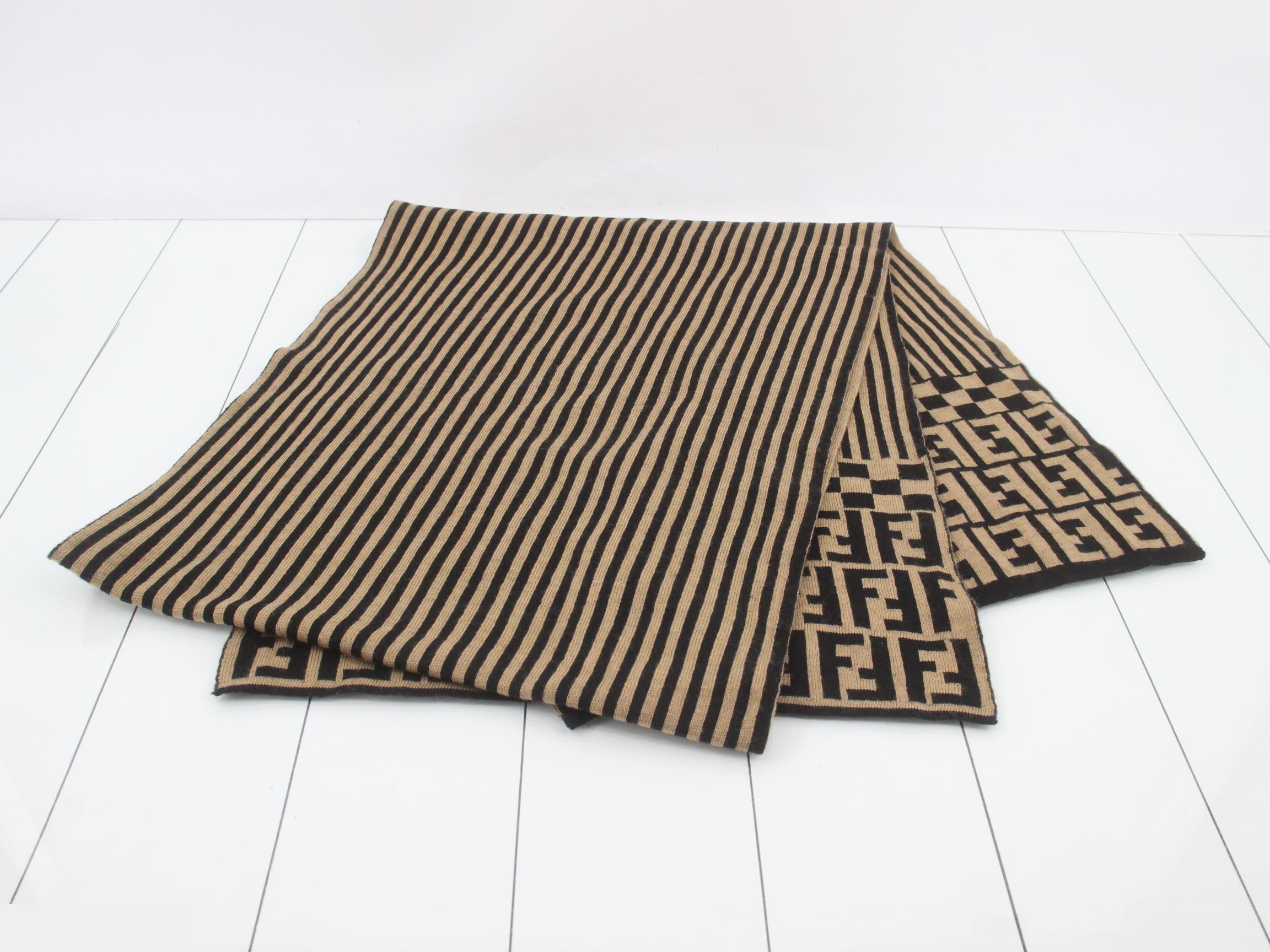 Zucca Pecan Scarf, Beige — view 3