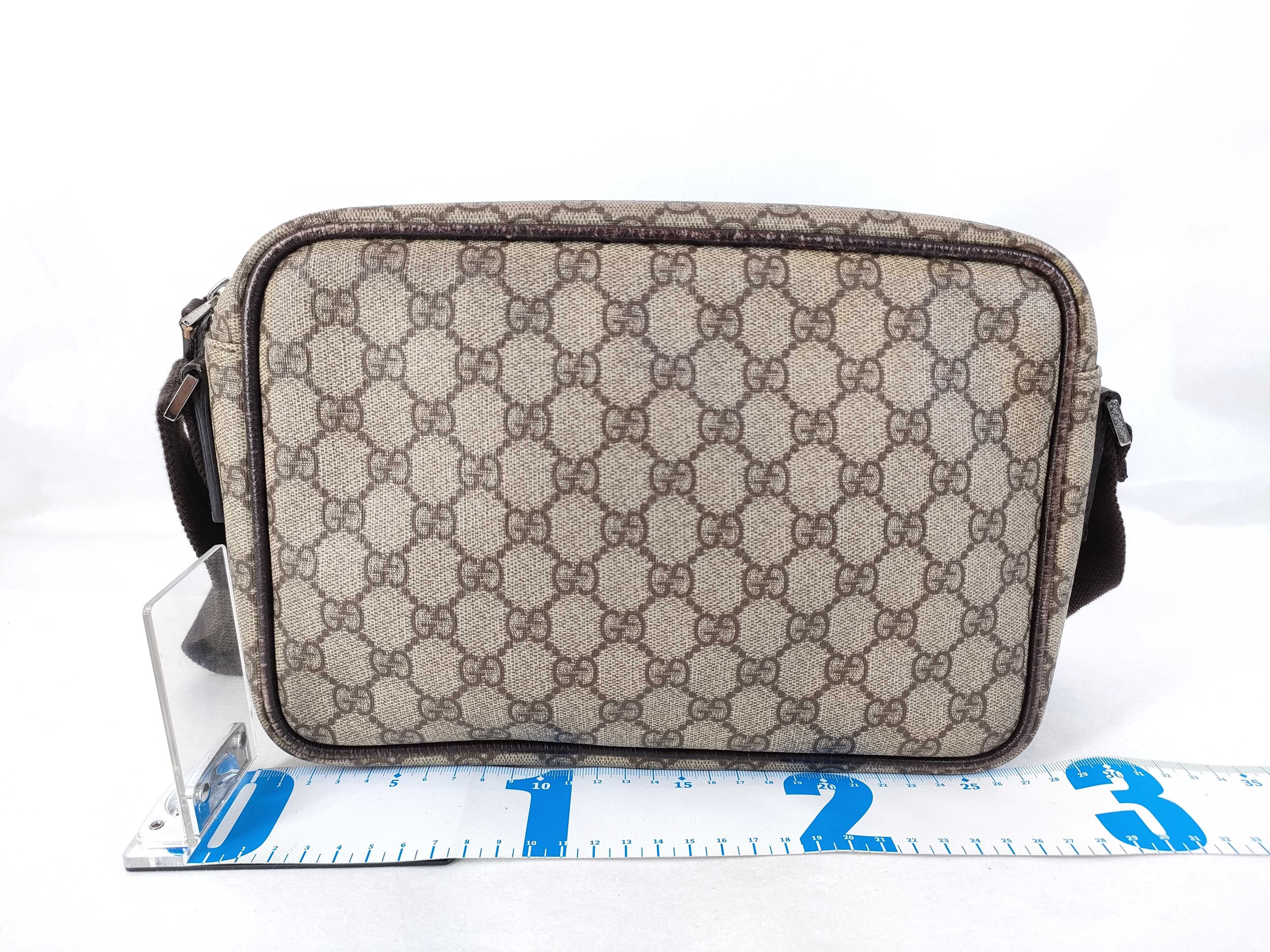 GG Supreme Gucci GG Supreme Shoulder Bag PVC Brown 114531 Shoulder Bag — view 2