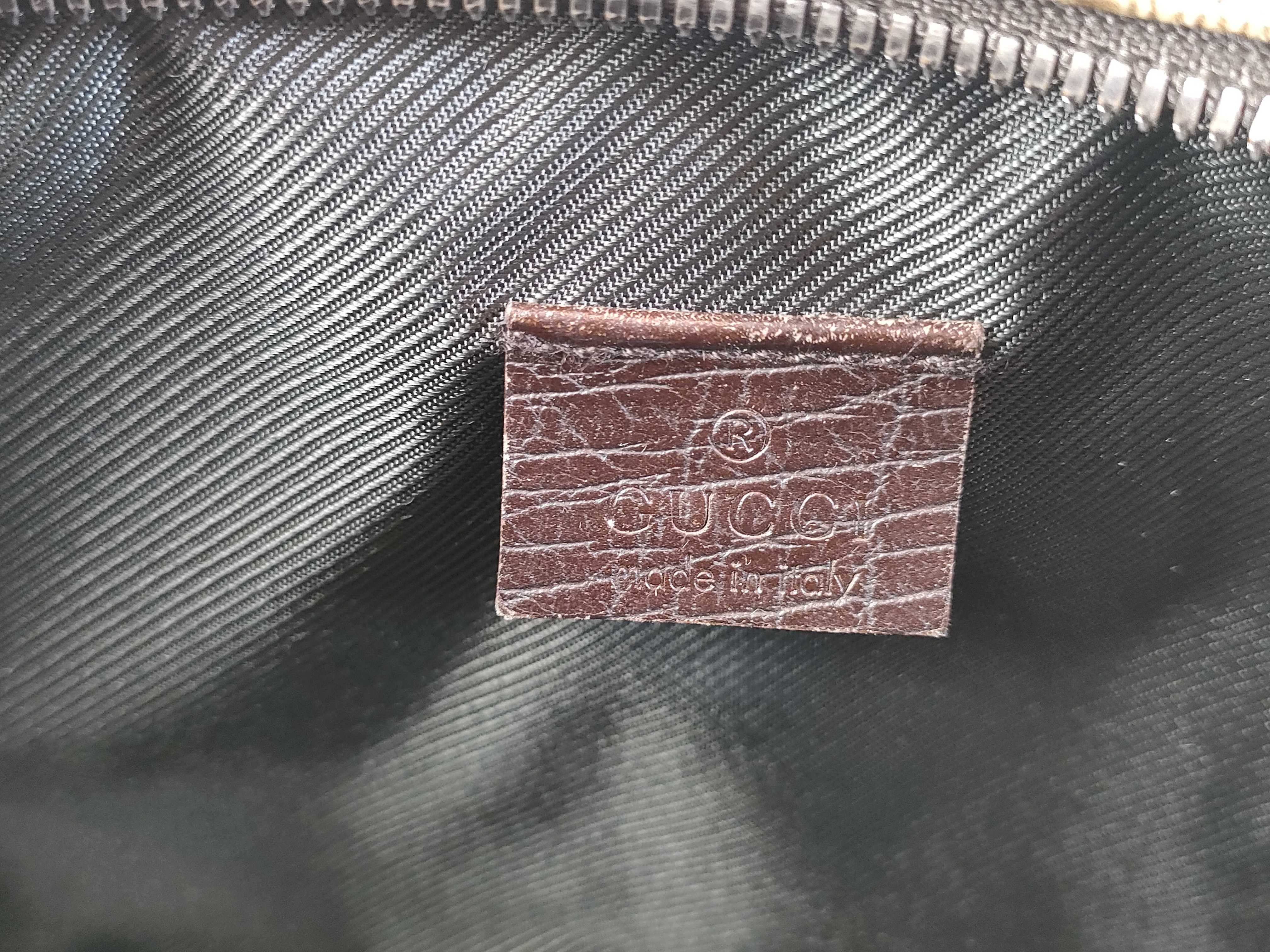 GG Supreme Gucci GG Supreme Shoulder Bag PVC Brown 114531 Shoulder Bag — view 12