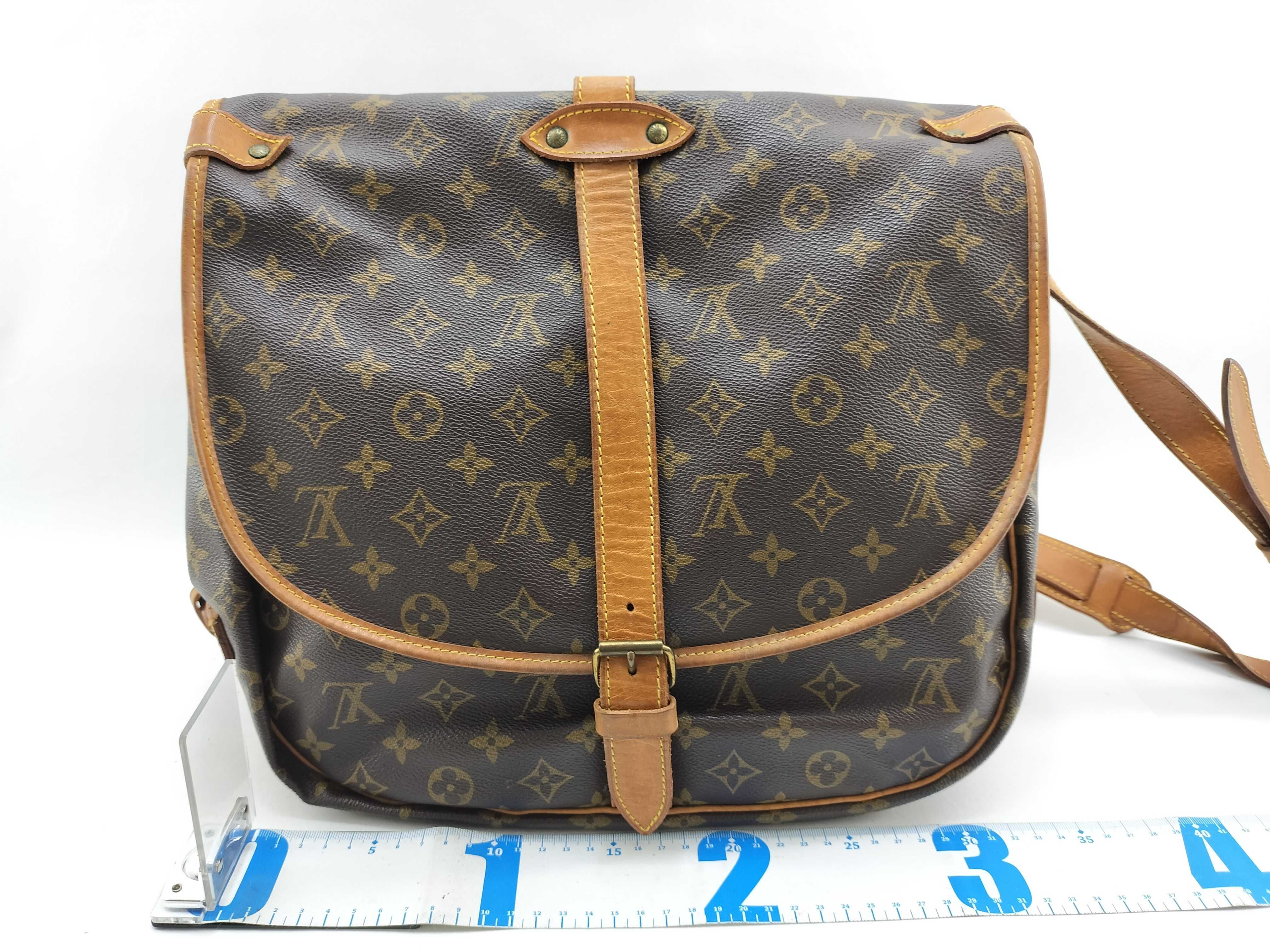 Monogram Saumur 35 M42254 AR8911 Shoulder Bag — view 2