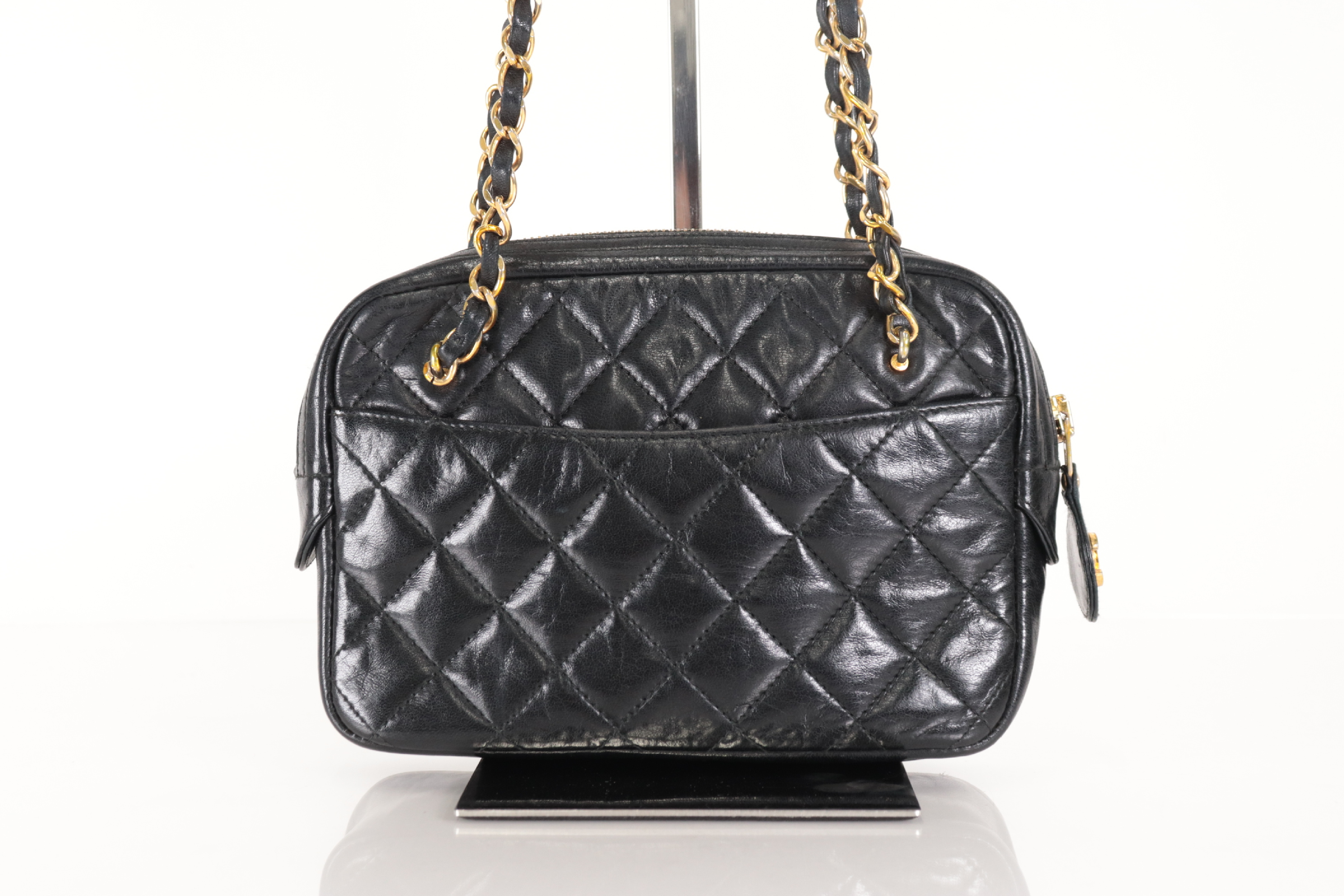 Lambskin Mini Chain Shoulder Bag (Series 1) — view 3