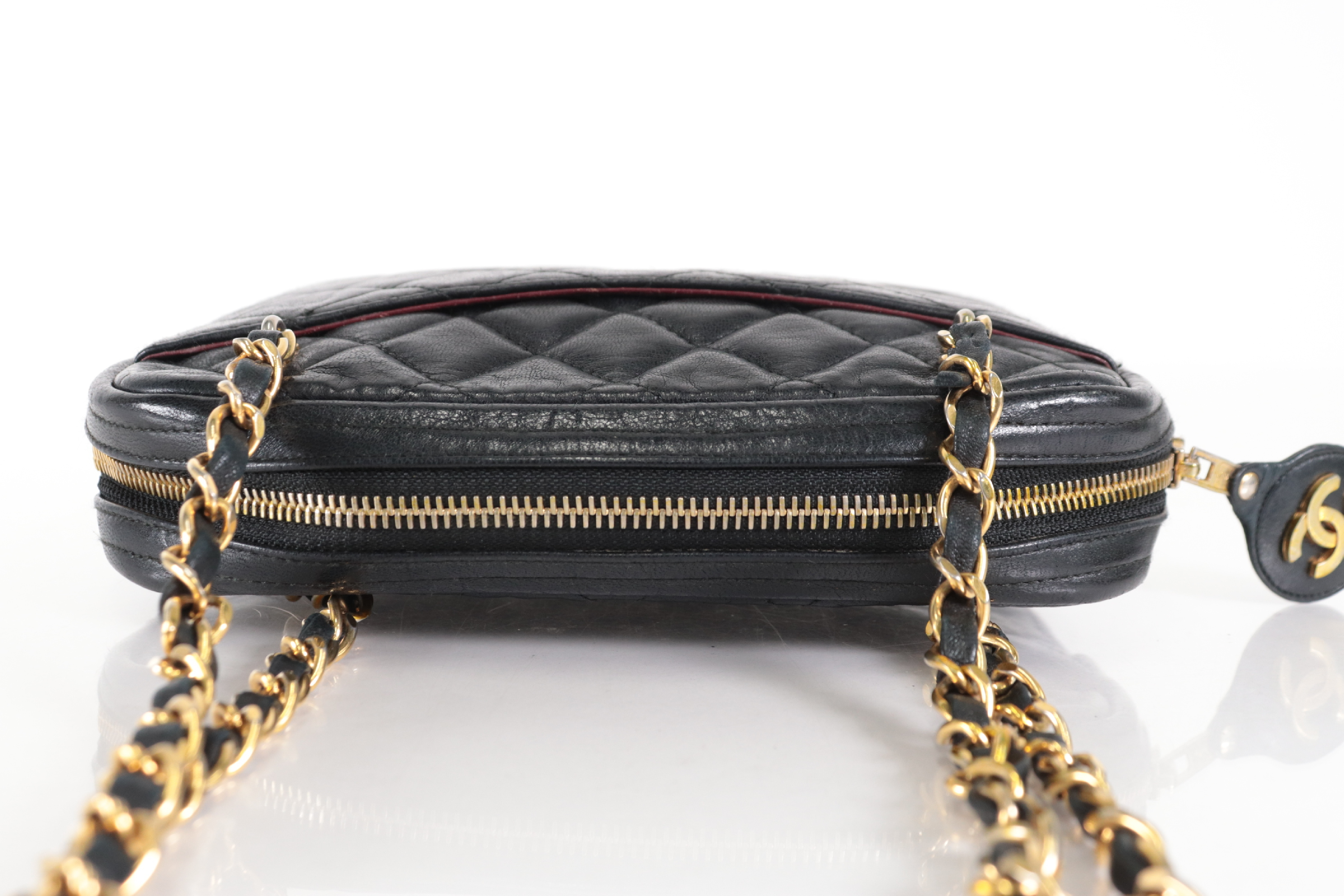 Lambskin Mini Chain Shoulder Bag (Series 1) — view 6