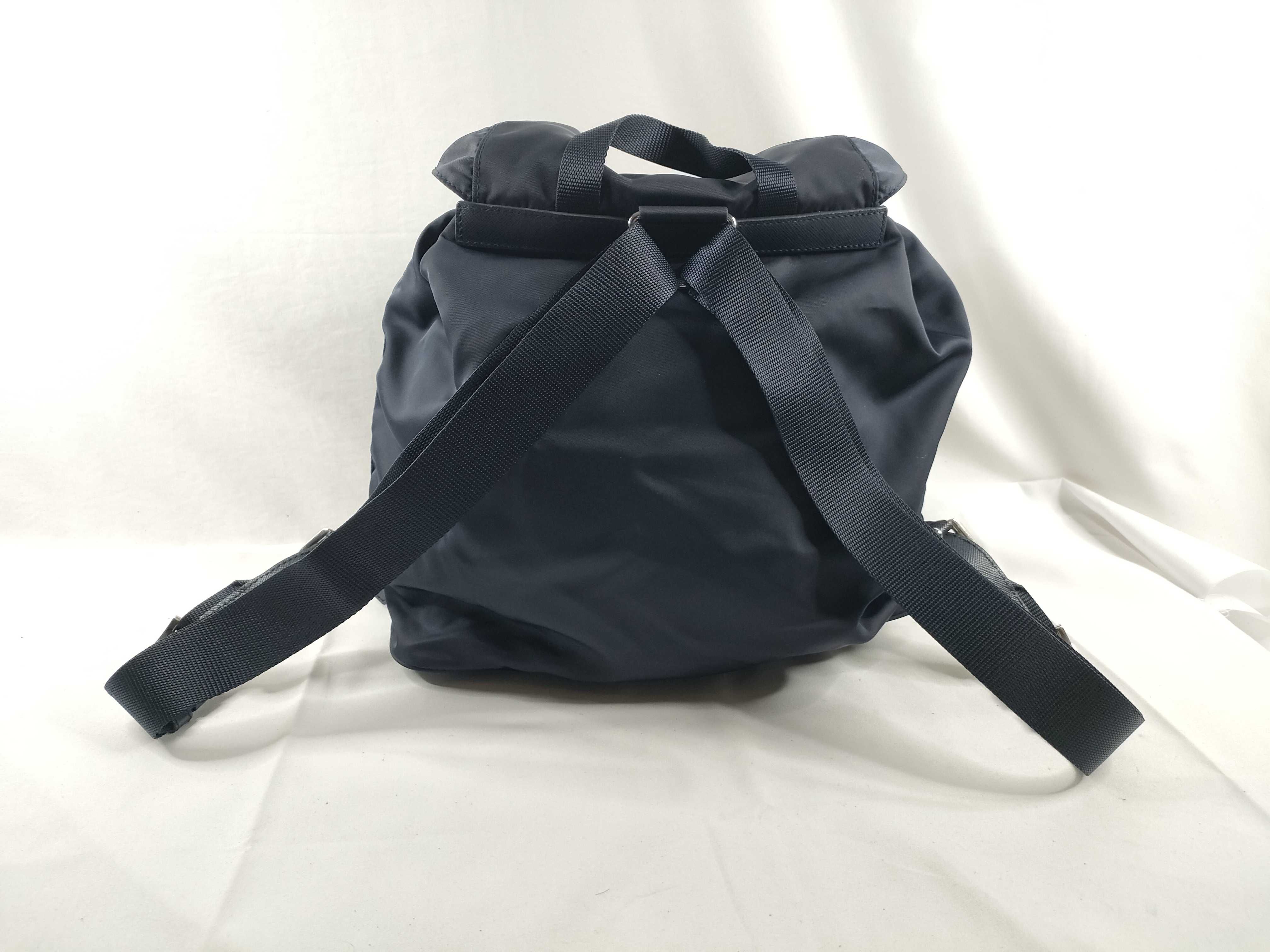 Nylon ID- Tessuto 30 Nylon Navy Backpack SHW 1BZ005 (Rucksack) — view 6