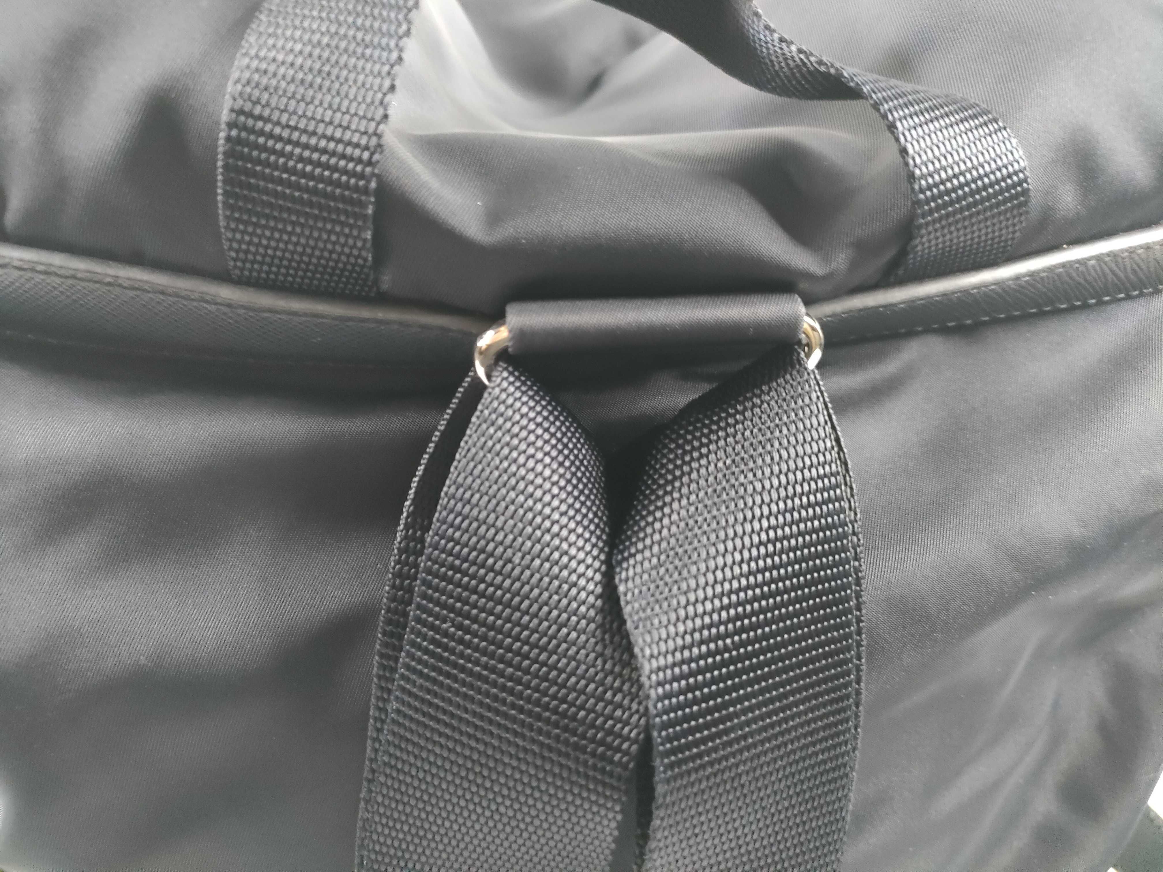 Nylon ID- Tessuto 30 Nylon Navy Backpack SHW 1BZ005 (Rucksack) — view 8