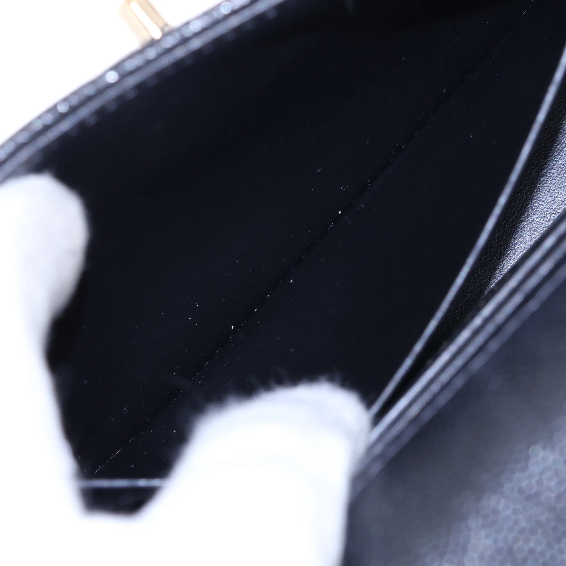 [Individually packaged] Chanel Coco Handle Mini Caviar Skin 2-Way Handbag, Black with Gold Hardware, G86UPXH1, Random Serial Number — view 7